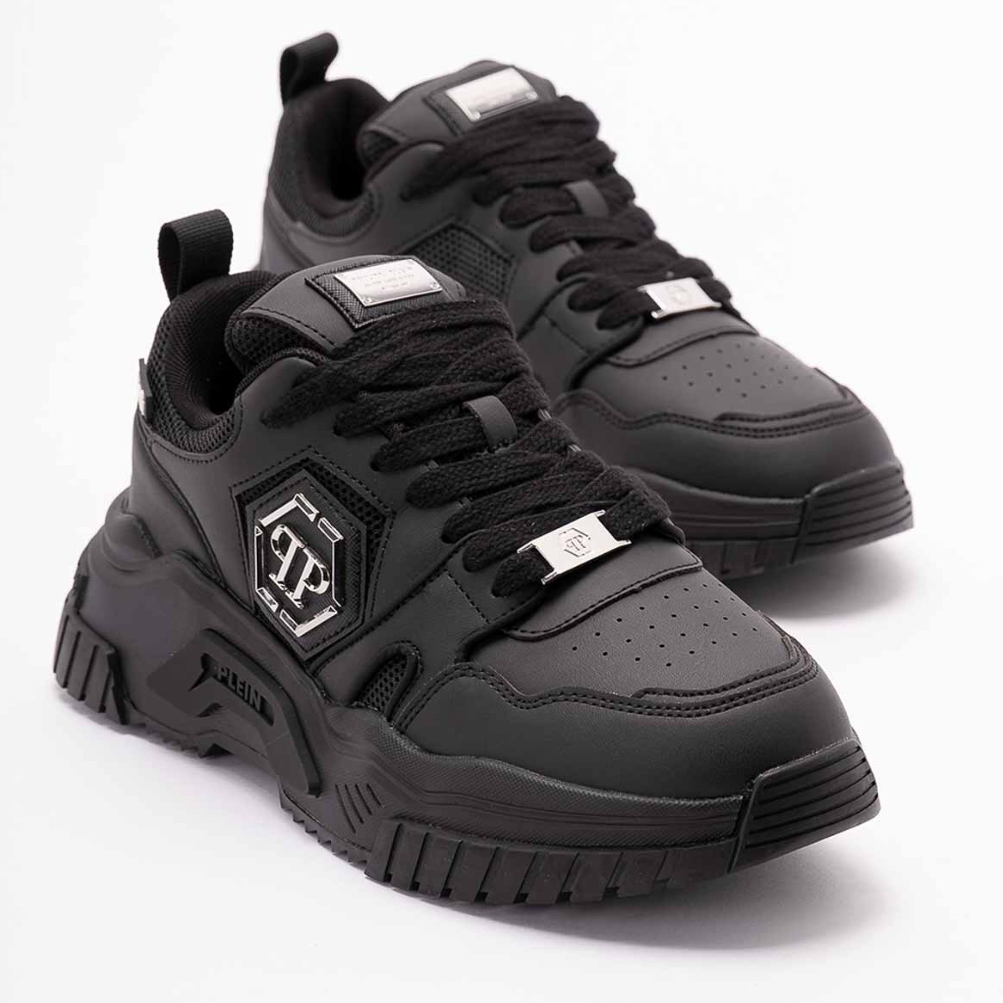 Мъжки кецове Men’s sneakers Philipp Plein Predator FAESUSC0837PTE003N0202 Black