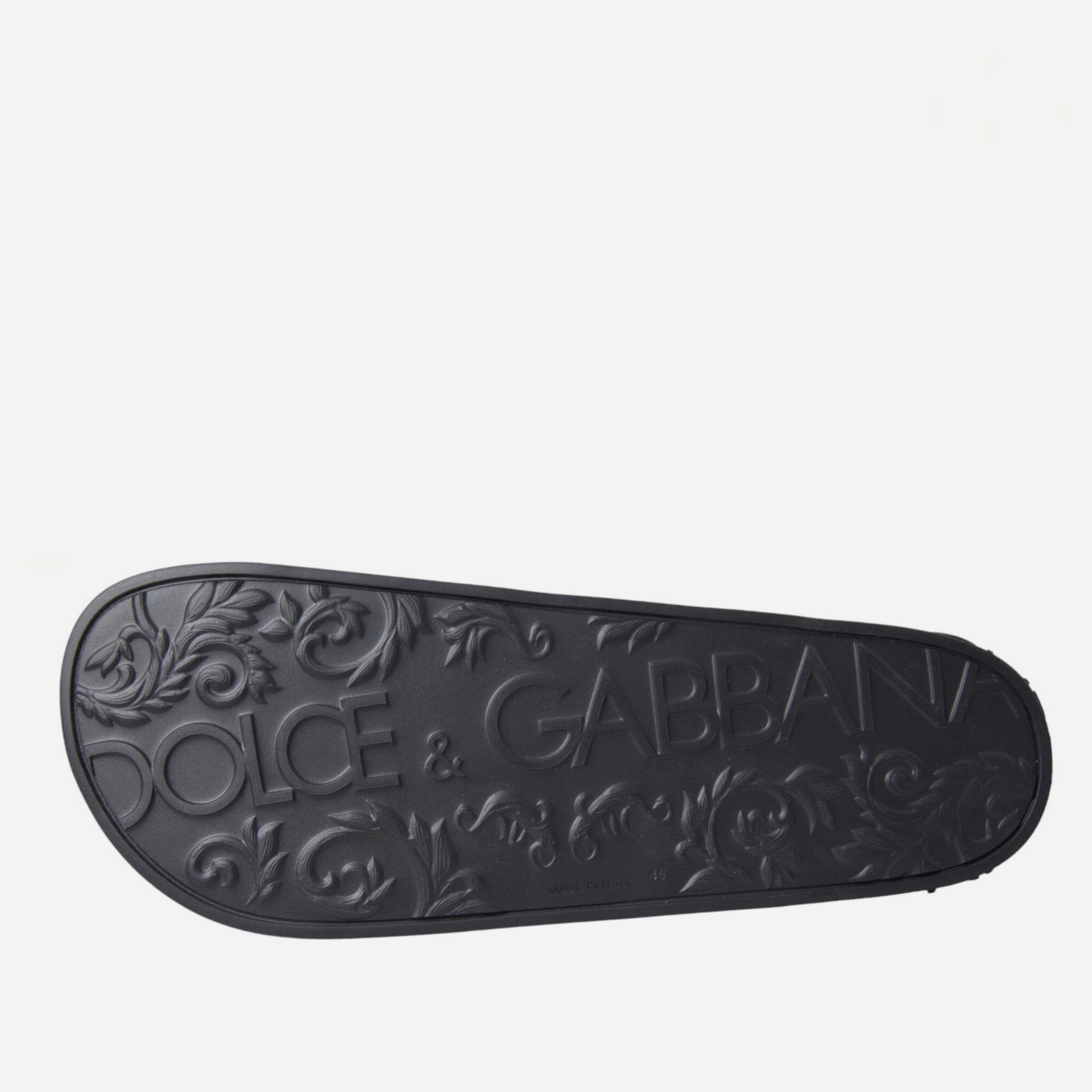 Мъжки луксозни чехли джапанки Dolce & Gabbana Camouflage Men Slippers
