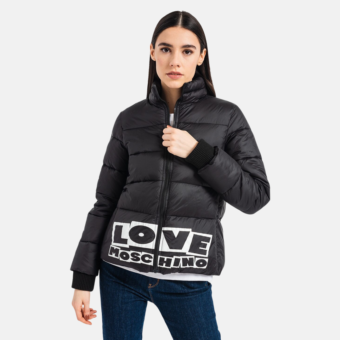 Дамско черно яке Love Moschino WH81501T363A