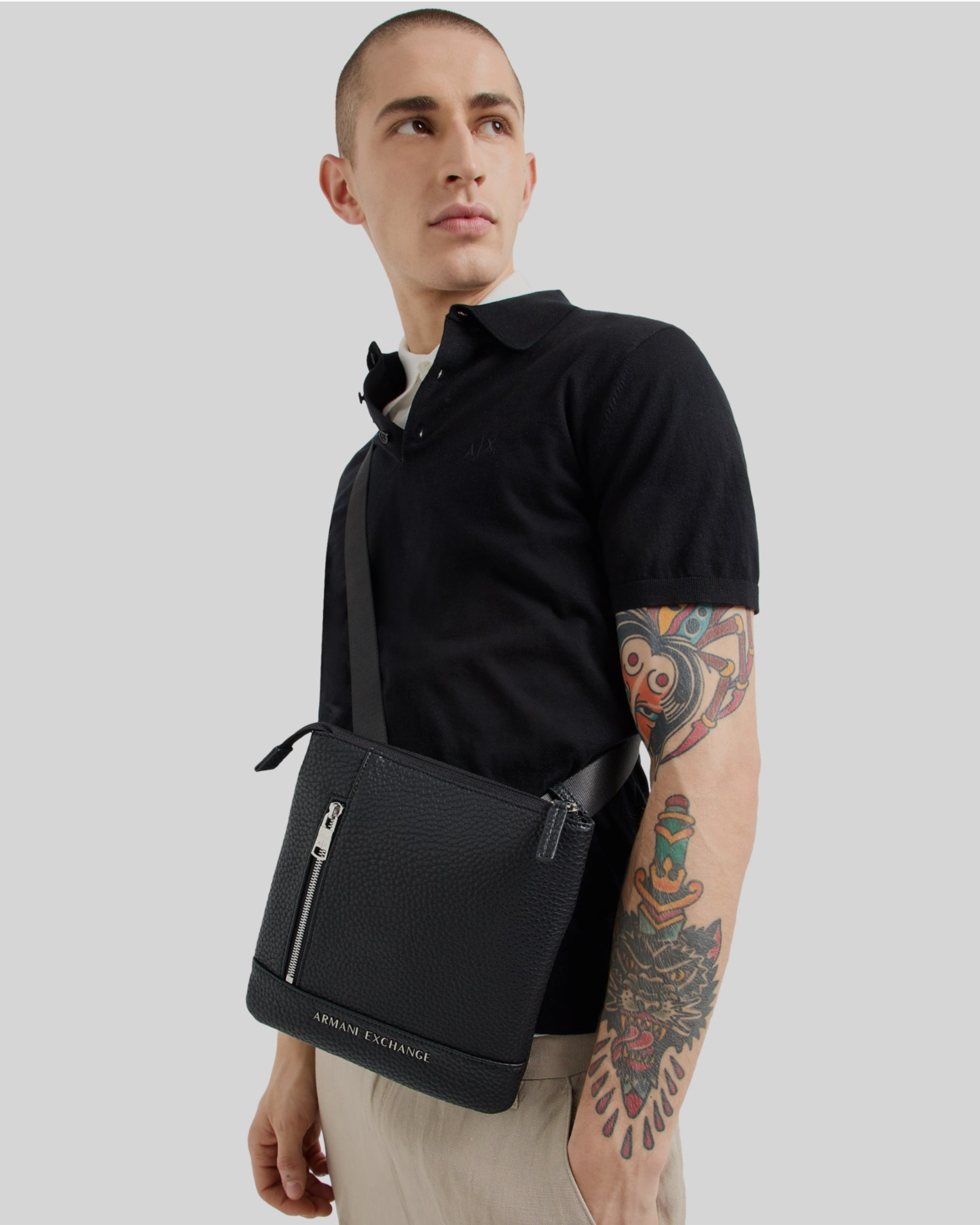 Мъжка чанта Men’s crossbody bag Armani Exchange 952652 CC828 00020 Black
