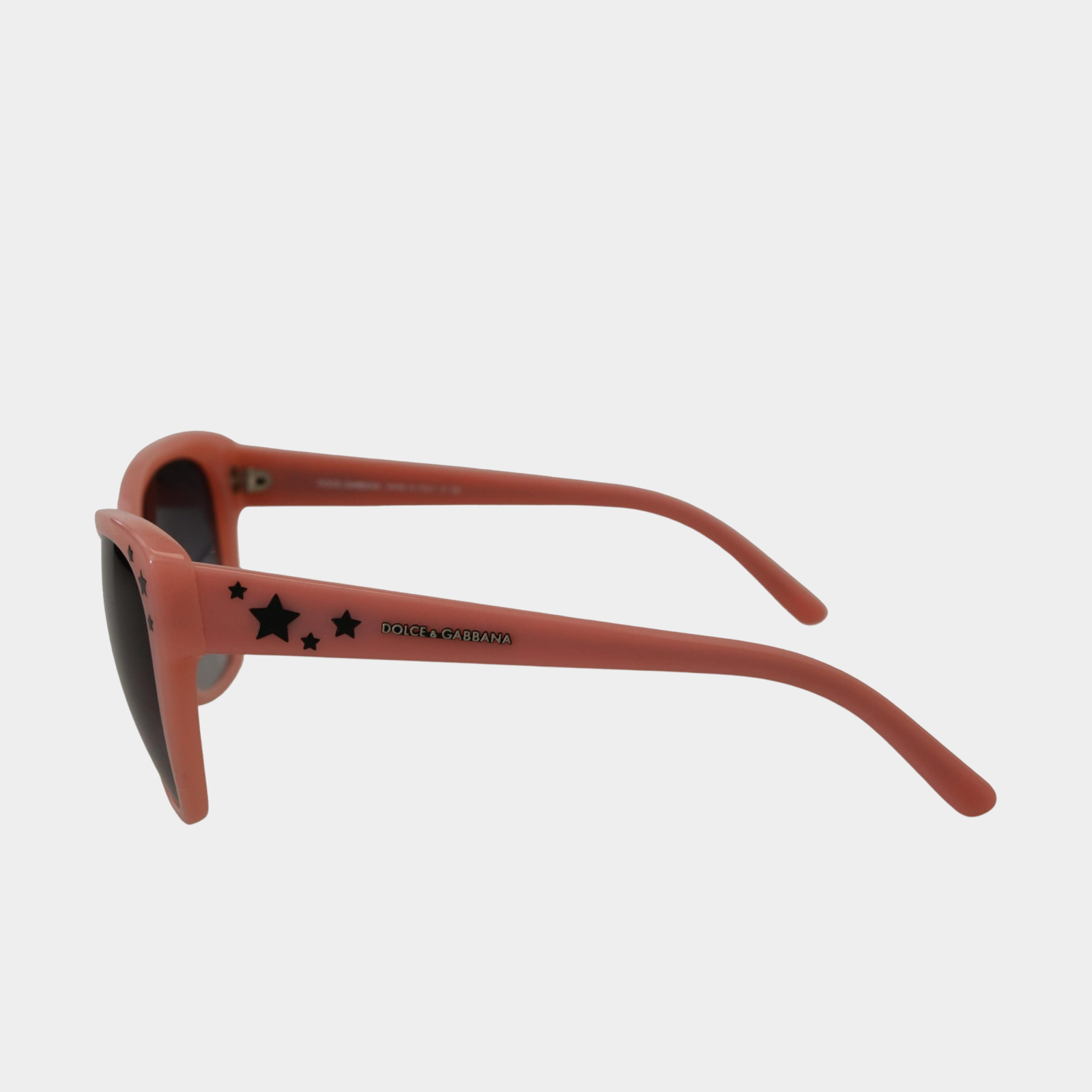 Dolce & Gabbana Elegant Pink Gradient Sunglasses DG4124 Side View