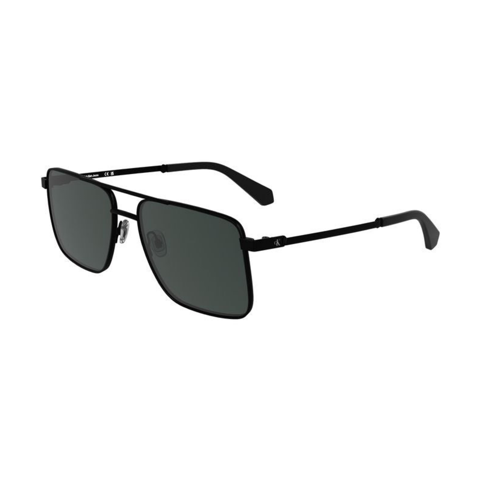Calvin Klein Black Metal Men Sunglass