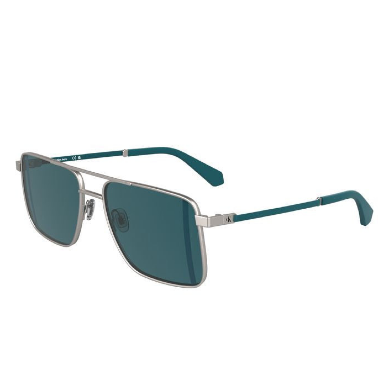 Calvin Klein Gray Metal Men Sunglass
