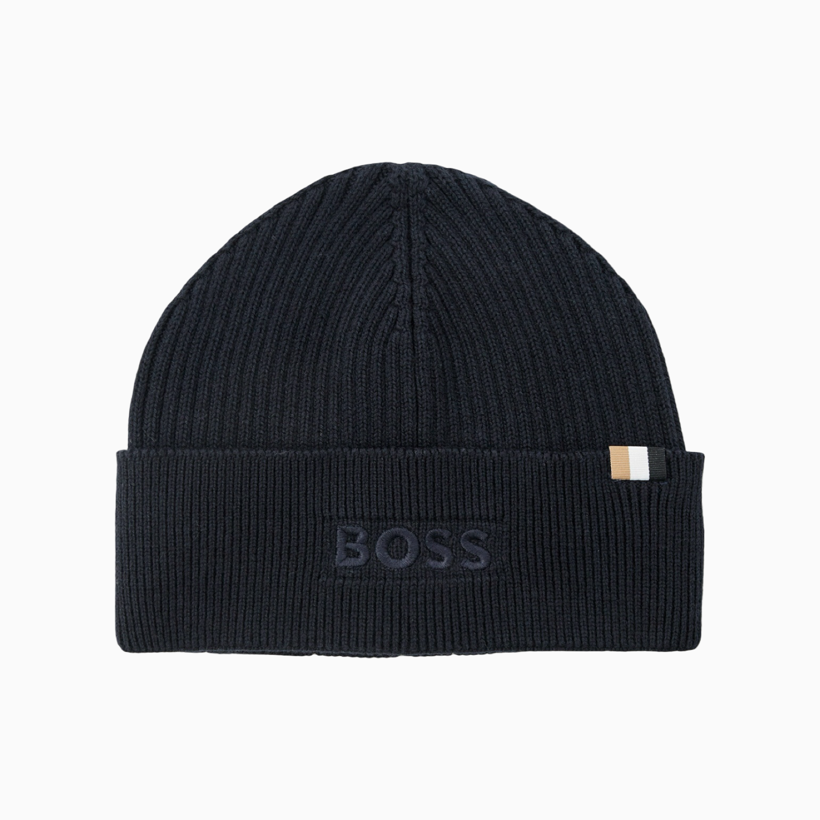 Мъжка синя зимна шапка Boss Men Hat 50522427 Front View