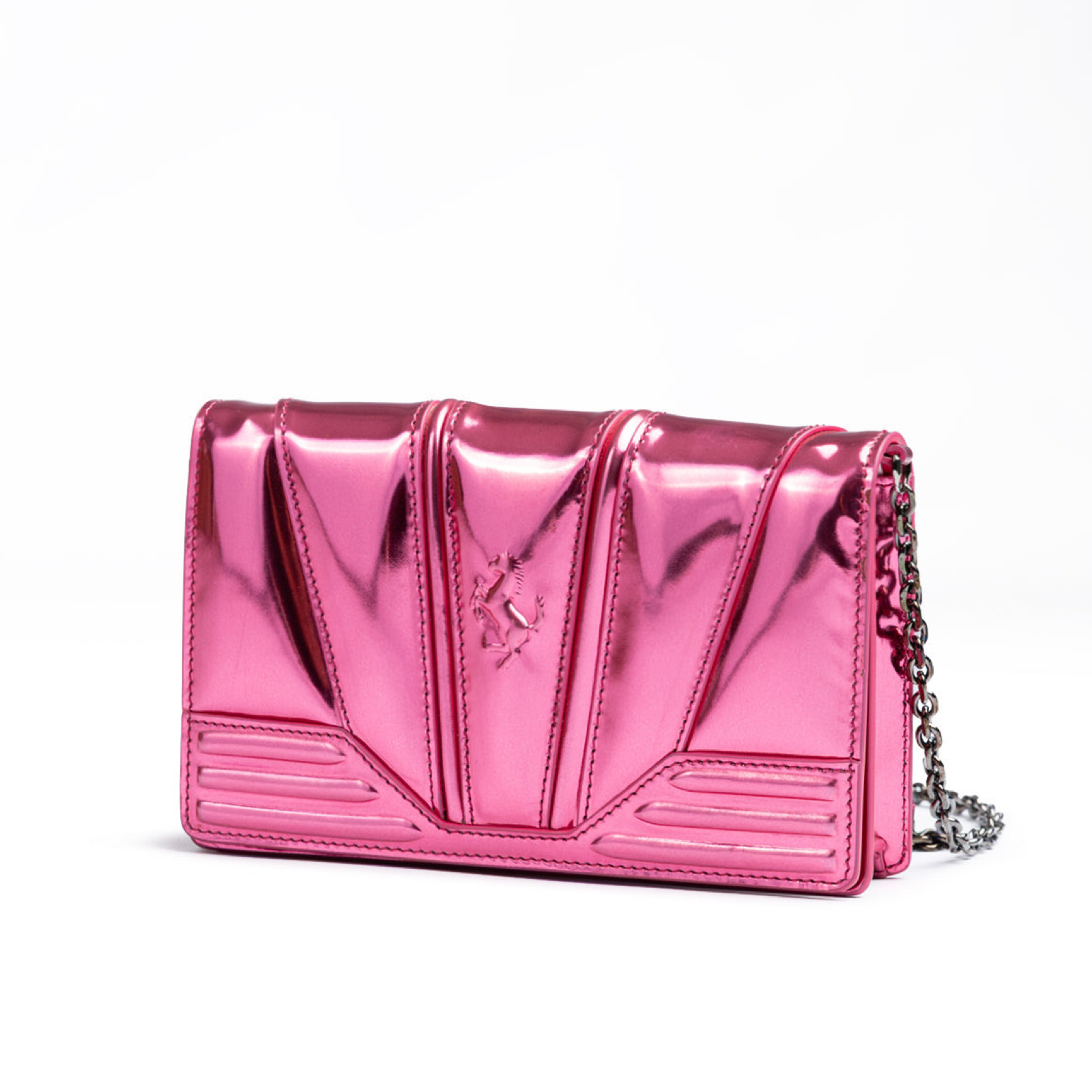 Ferrari GT Patent Leather Bag Side View