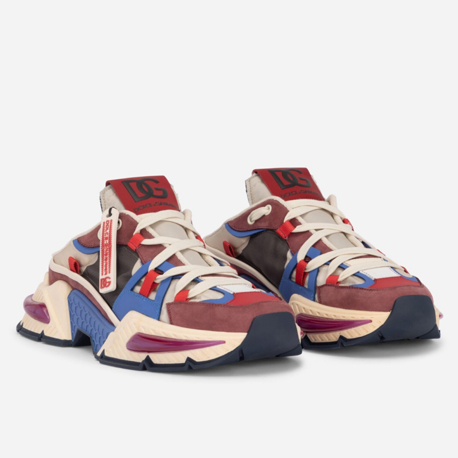 Dolce & Gabbana Airmaster Men Sneakers CS2152AG683880995 Lateral View