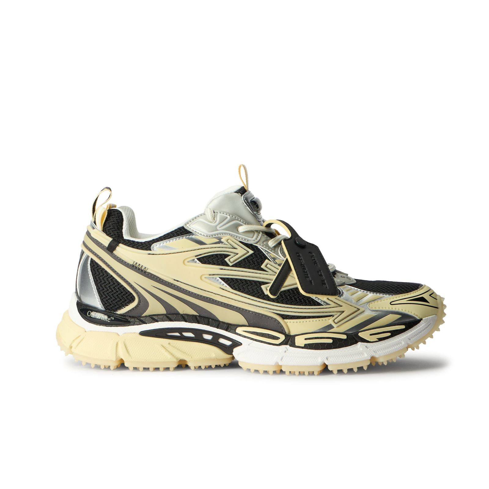 Off-White Be Right Back Glow Sneakers OWIA289S26FAB0031087 Lateral View