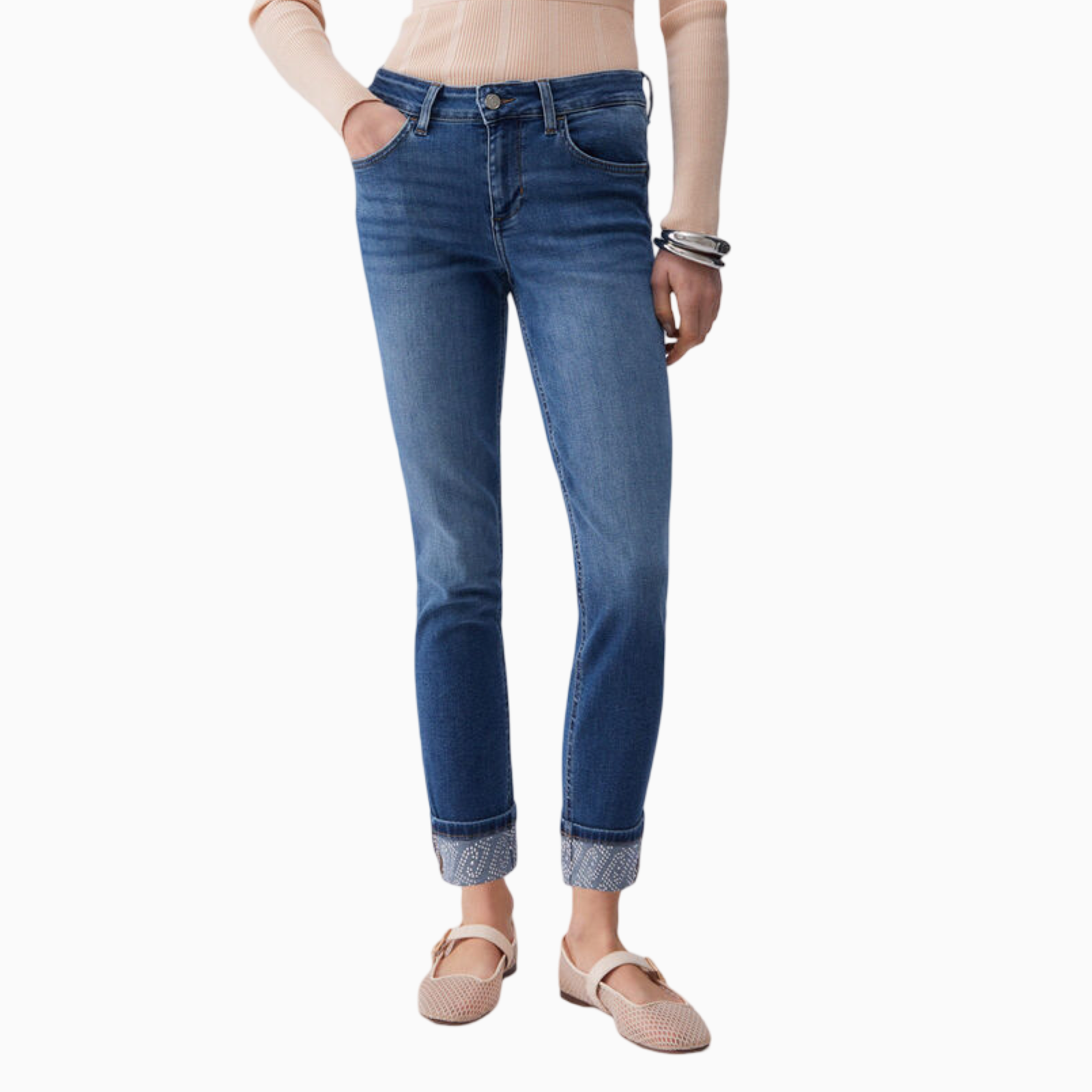 Дамски дънки Liu Jo Monroe Women Jeans UA6006 D0305 78967 Front View