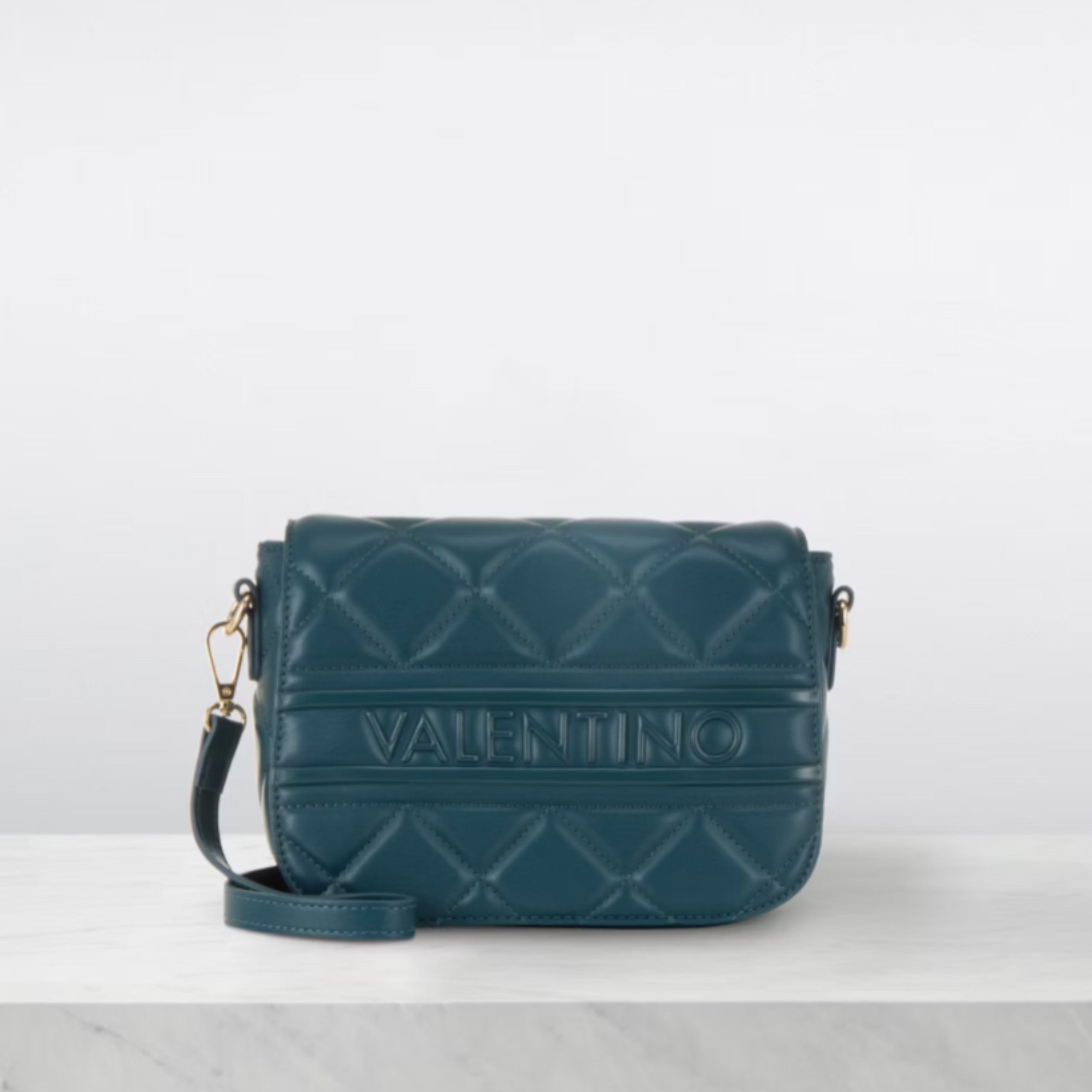 Дамска чанта за рано в синьозелено Women’s shoulder bag Valentino Ada
VBS51O09 Ottanio (Blue-Green)