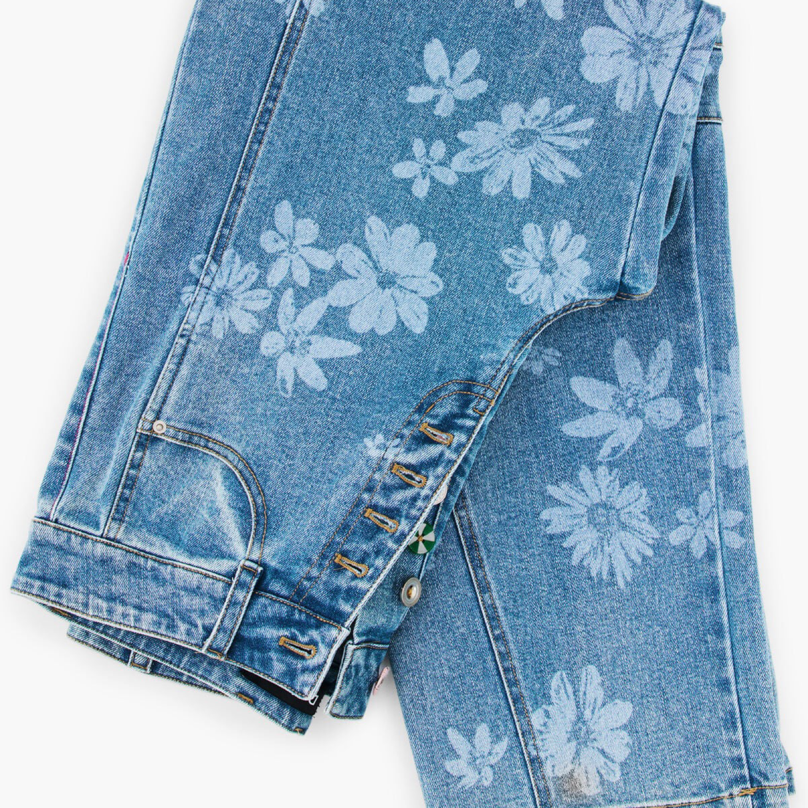 Дамски дънки Desigual Women Jeans 26SWDD06 5053 Close-Up