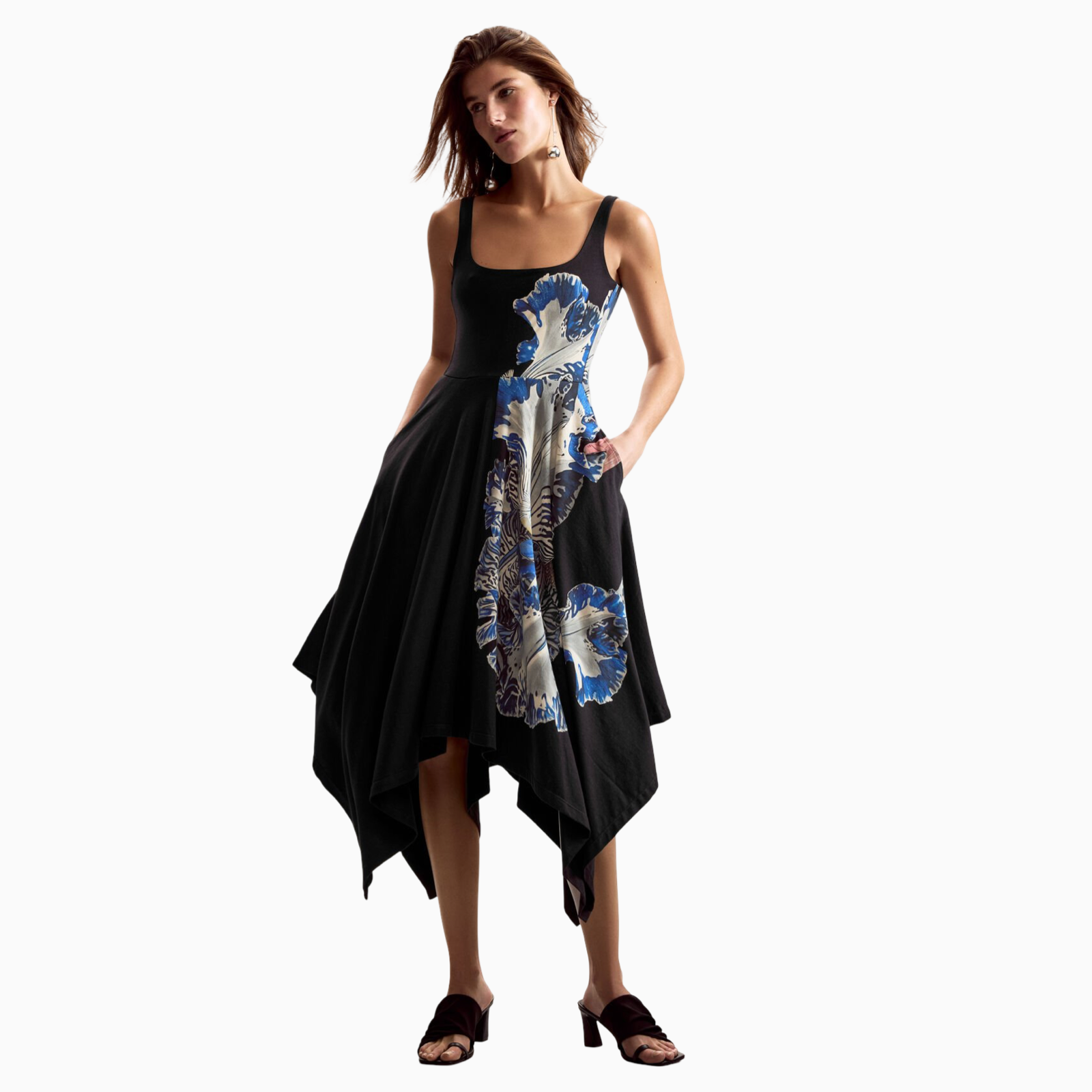 Дамска рокля Desigual by Mr. Christian Lacroix 26SWVK44 2000 Front View