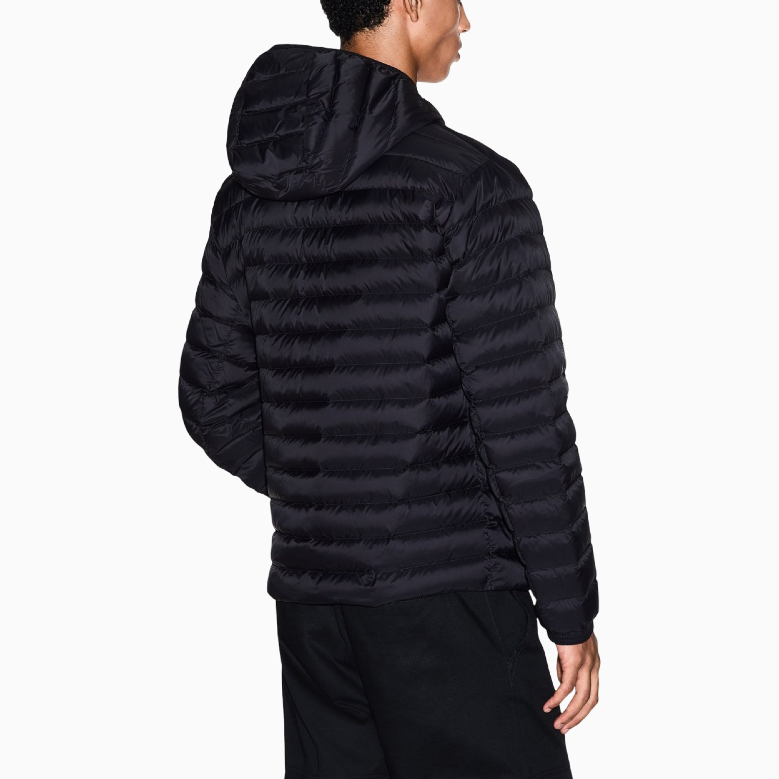 Мъжко черно яке Armani Exchange Men Jacket XM001577 AF16927 Back View