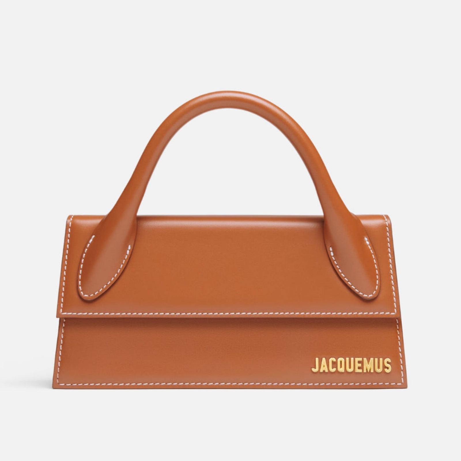 Jacquemus Le Chiquito Long Brown Bag 213BA004-3072-811 Front View