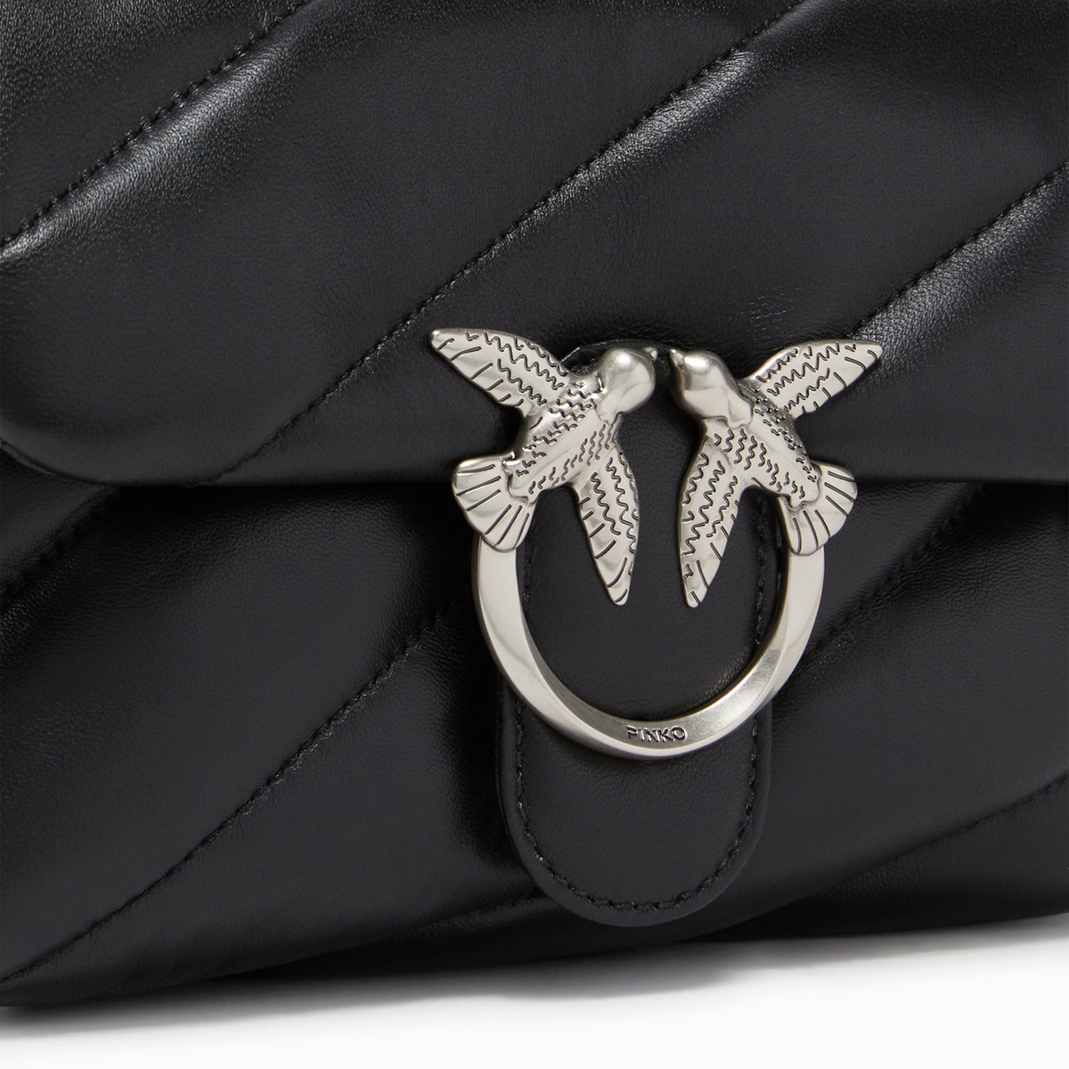 Дамска чанта Pinko Love Mini Puff Maxi Quilt Shoulder Bag 100039 A0F2 Z99O Close-Up