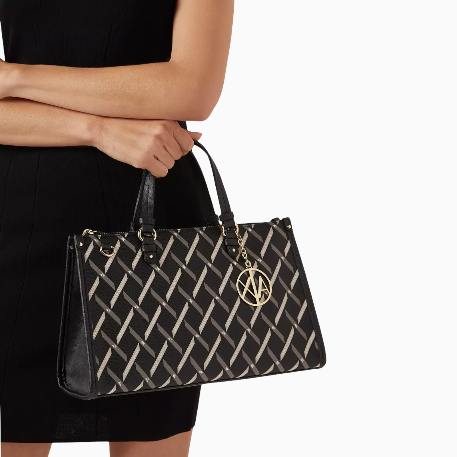 Дамска чанта Armani Exchange Shopper Bag XW000400 AF17155 Hand View