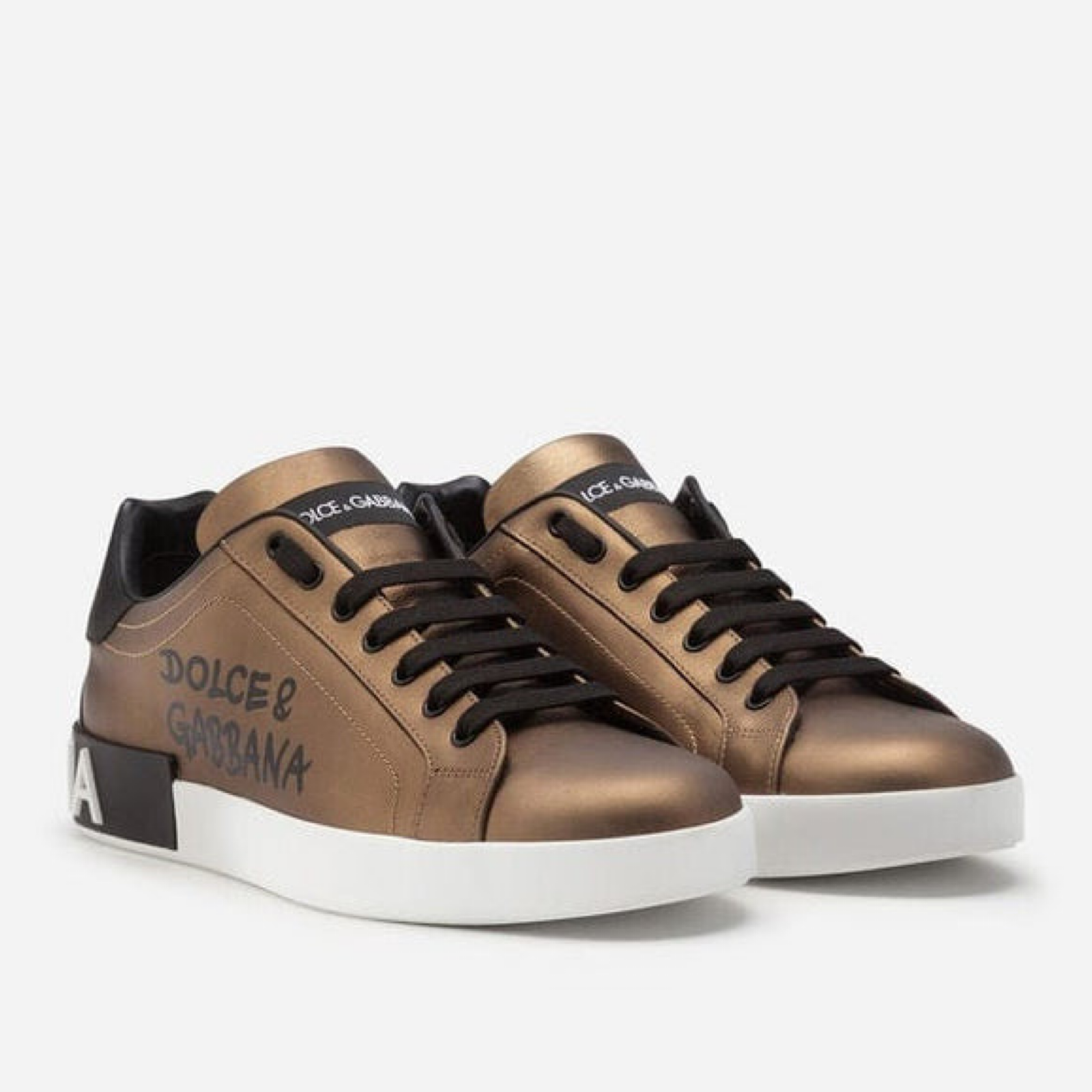 Dolce & Gabbana Portofino Men Sneakers Medial View