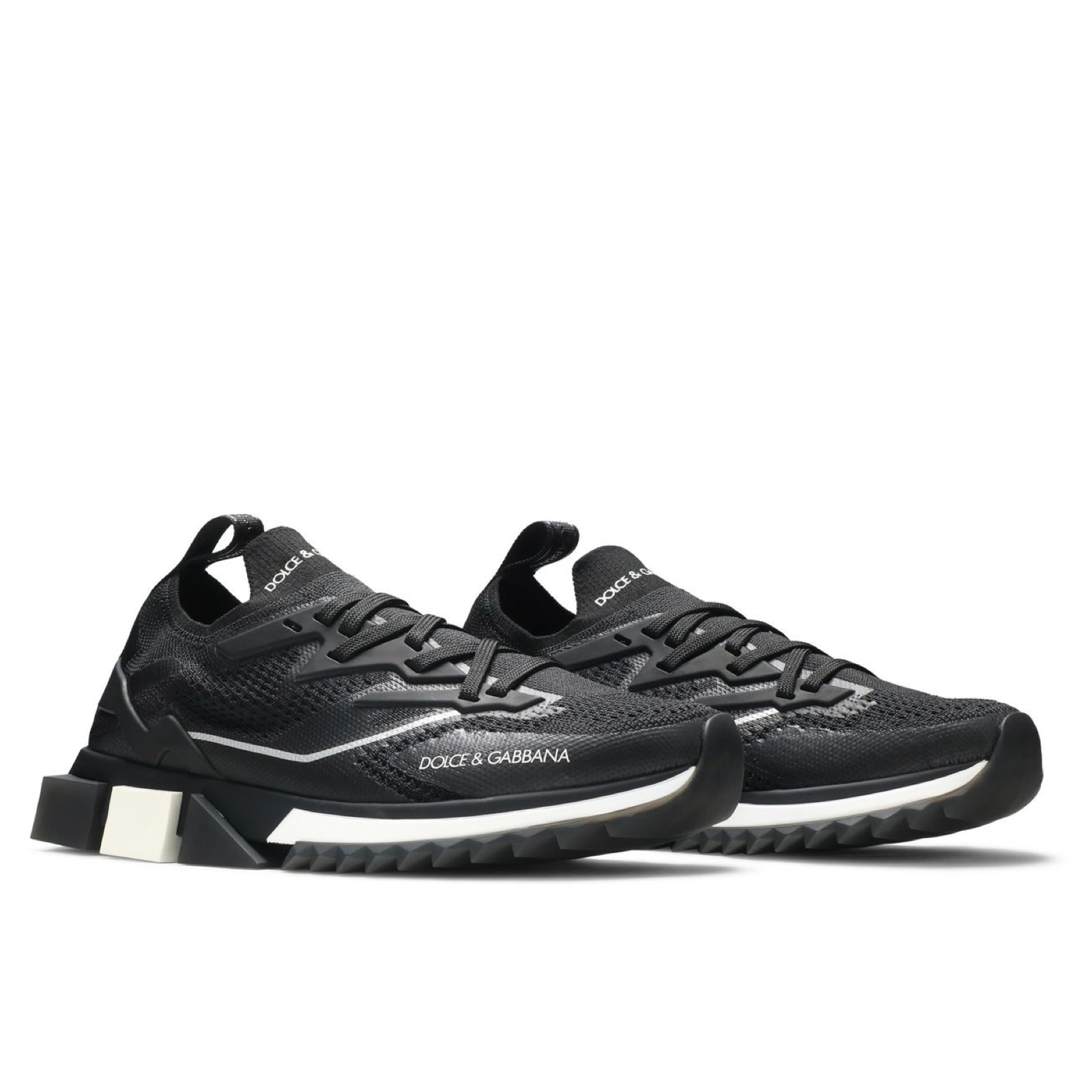 Dolce & Gabbana Sorrento Sport Stretch Women Sneakers Lateral View