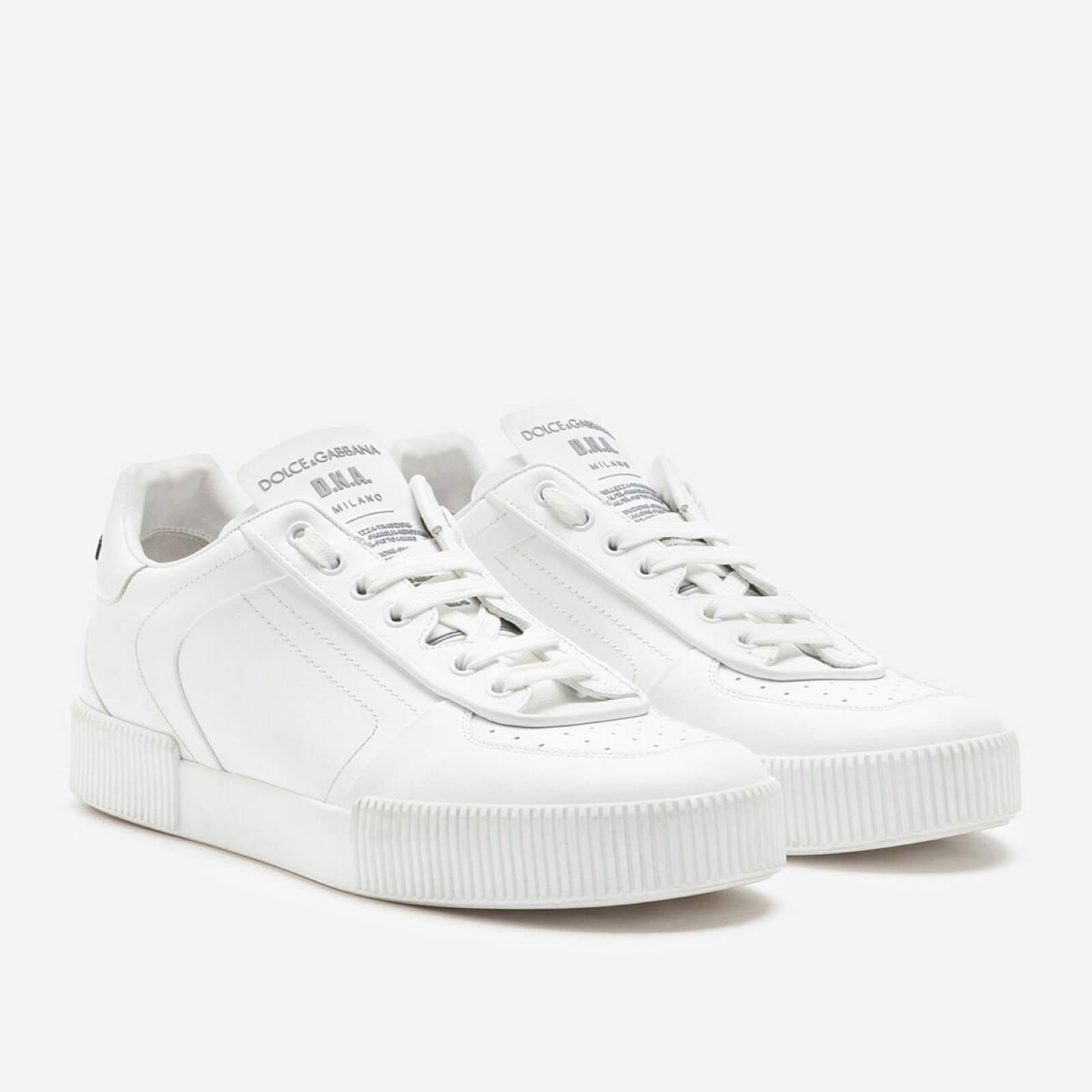 Мъжки бели маратонки Dolce & Gabbana DNA Miami Sneakers CS1648 AA617