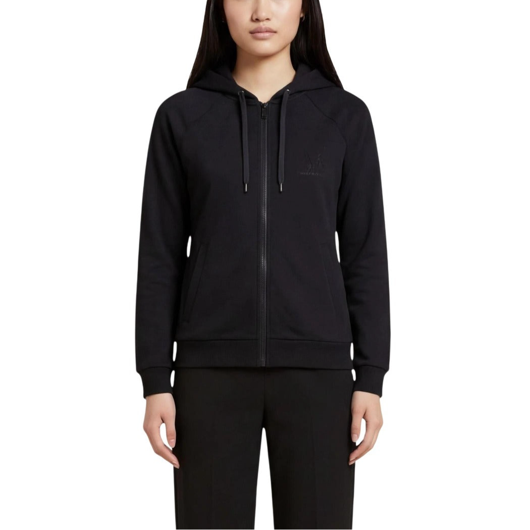 Дамски черен суичър Armani Exchange Women Sweatshirt XW002814 AF13397 UC001 Front View