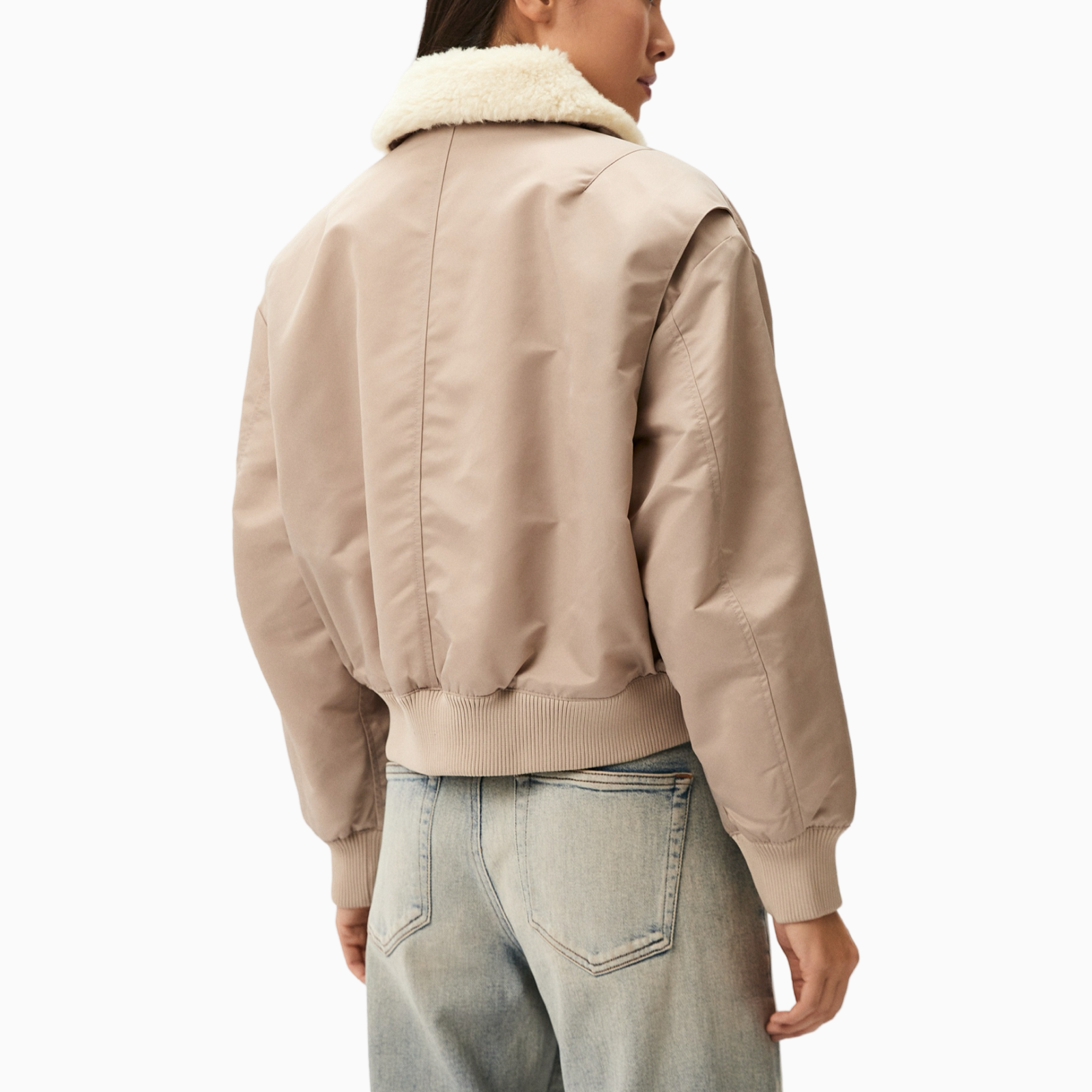 Дамско бежово яке Calvin Klein Jeans J20J224115 