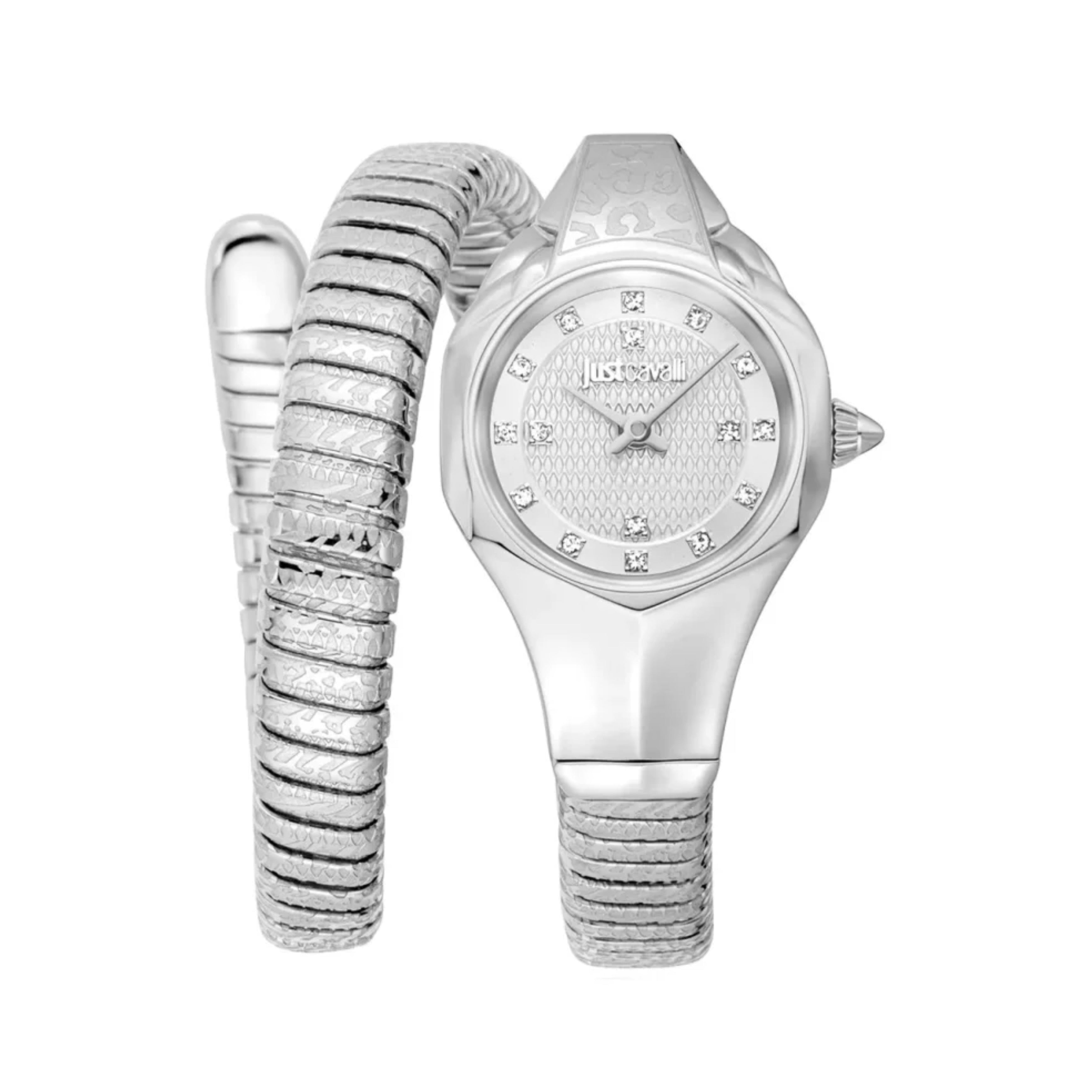 Дамски часовник Women’s watch Just Cavalli Amalfi Silver JC1L270M0015