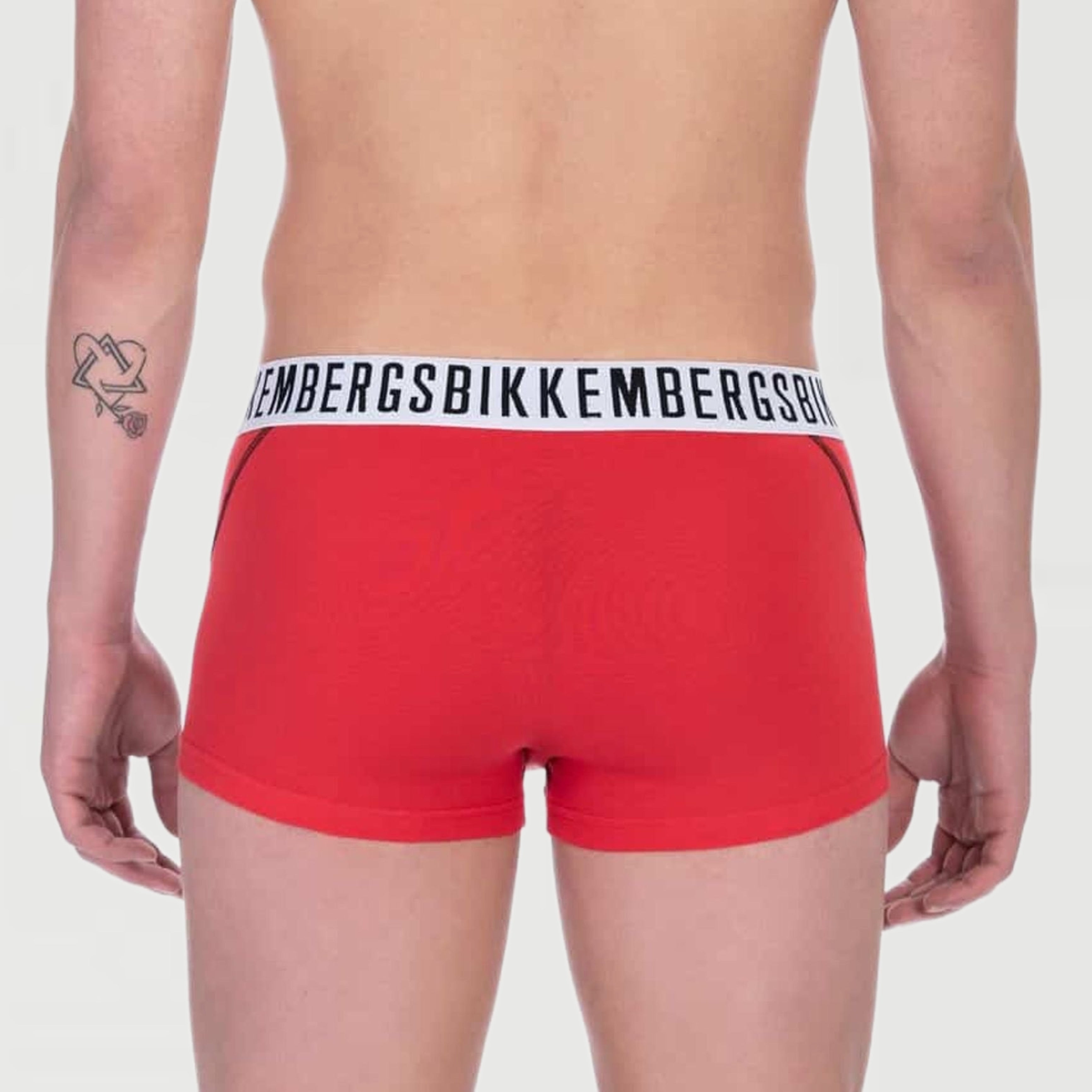 Мъжки боксерки 2 броя в кутия Bikkembergs BKK1UTR06BI червени