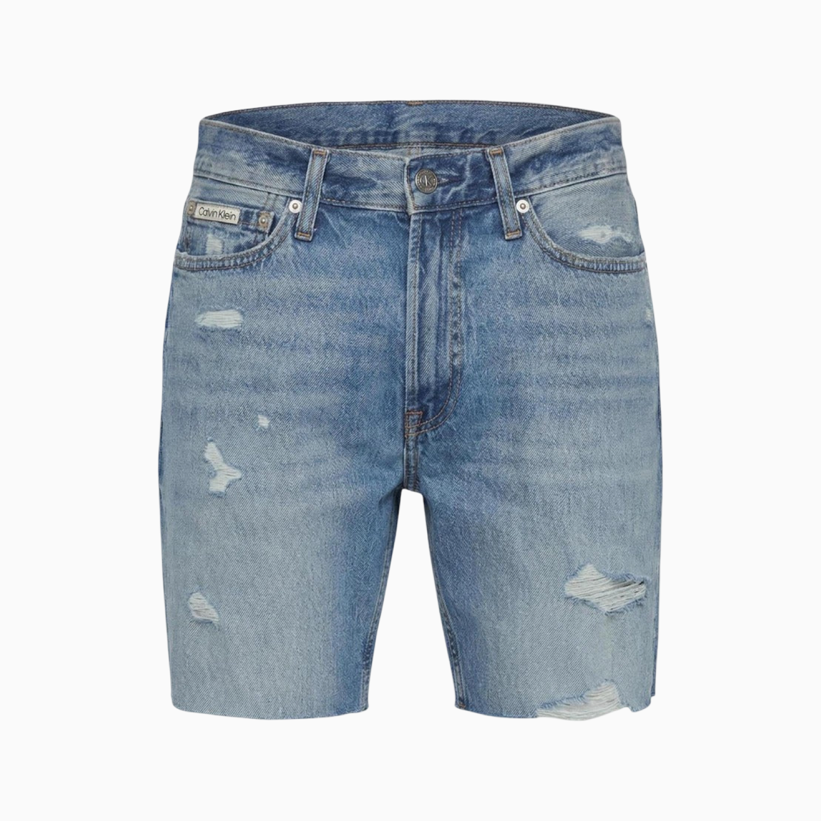 Мъжки къси дънки Calvin Klein Jeans Men Shorts LV04RF790G XBI Front View