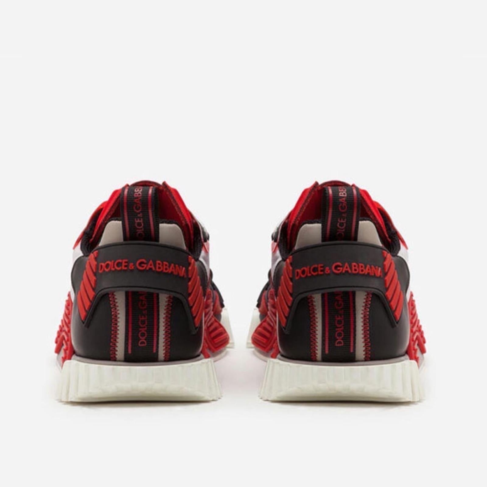 Dolce & Gabbana NS1 Men Sneakers CS1770 AJ97489650 Heel View