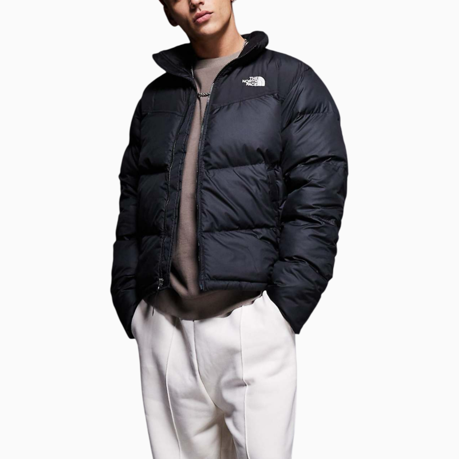 Мъжко черно яке The North Face Men Jacket NF0A853IJK3 Front View