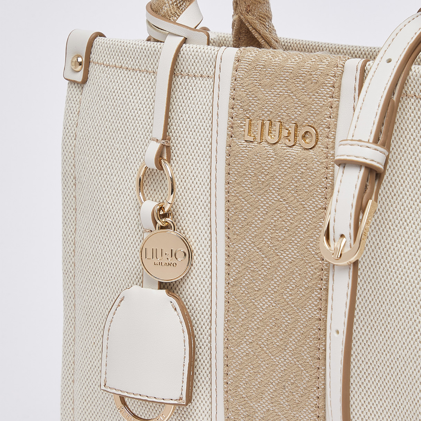 Дамска чанта Liu Jo Small Jacquard Handbag AA6192 T388A C3905 Close-Up