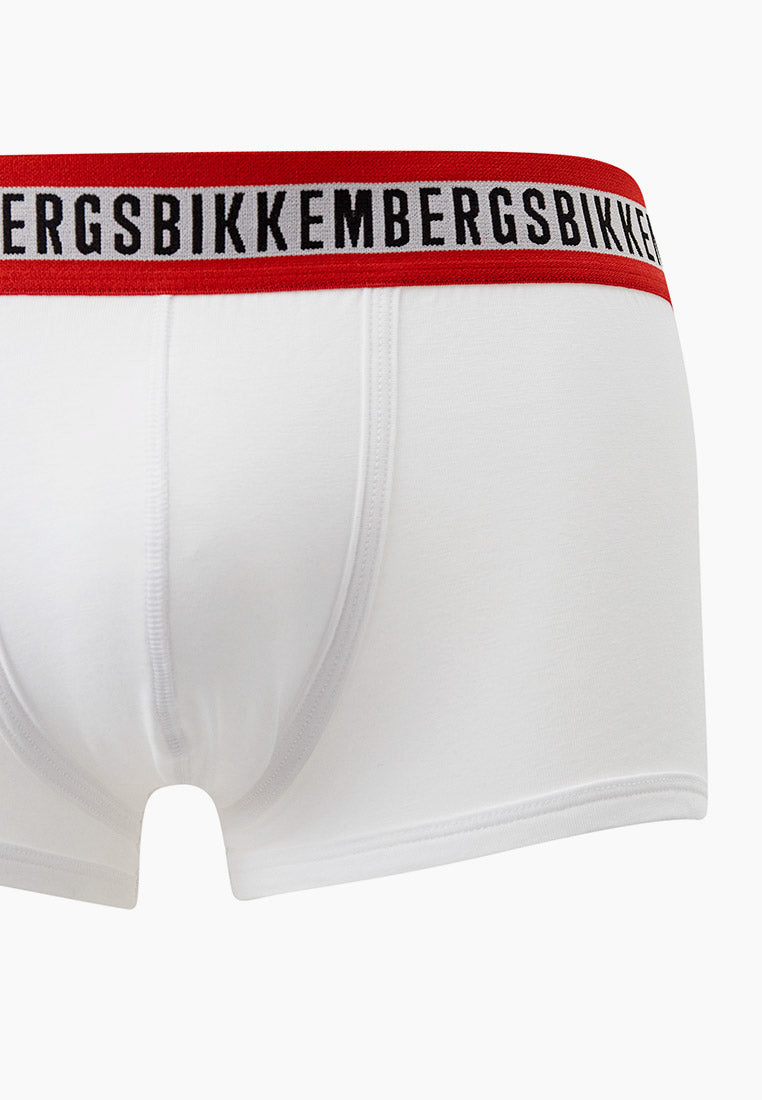 Мъжки боксерки 2 броя в кутия Bikkembergs BKK1UTR08BI в бяло