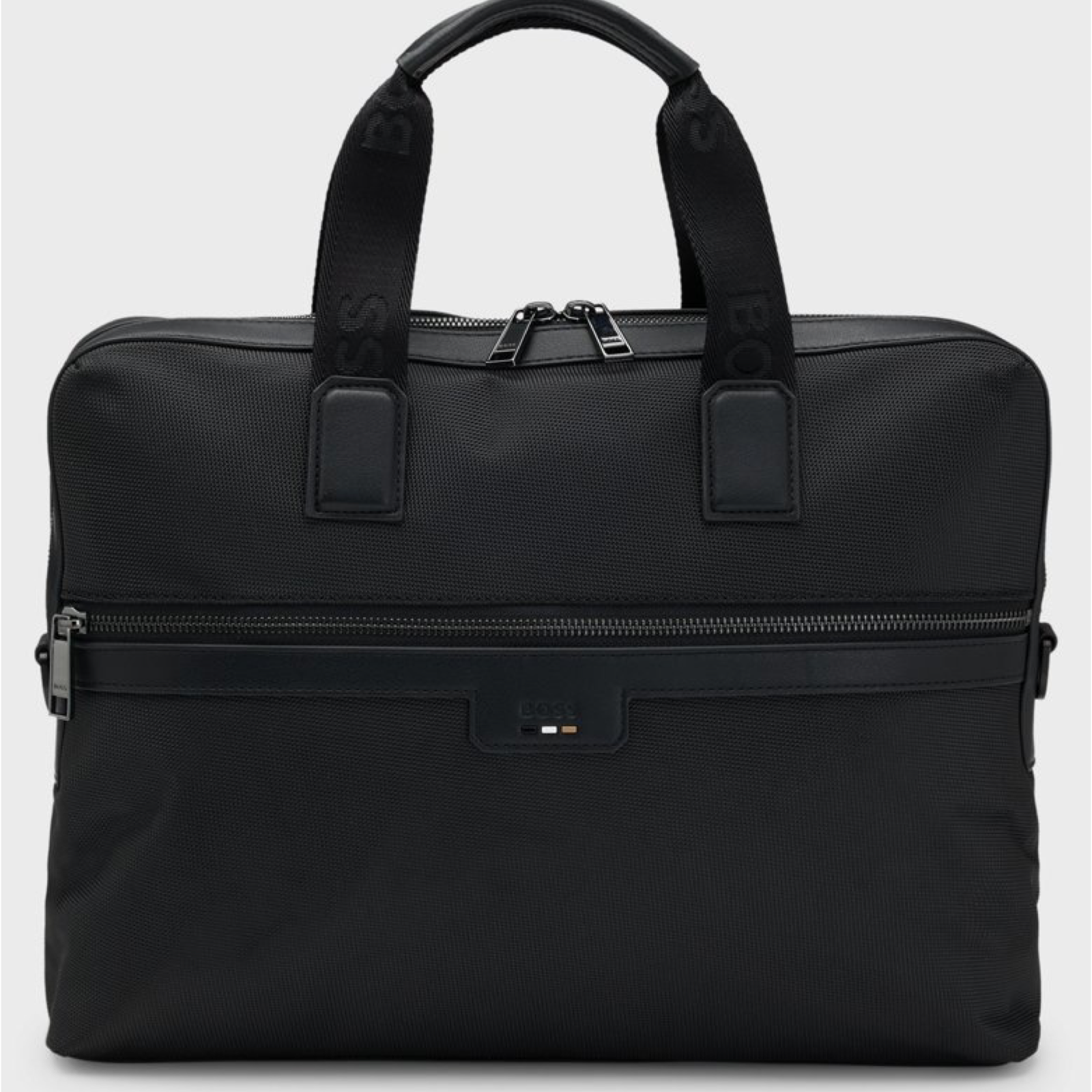 Мъжка чанта за Лаптоп Boss Men Briefcase 50536181 001 Front View