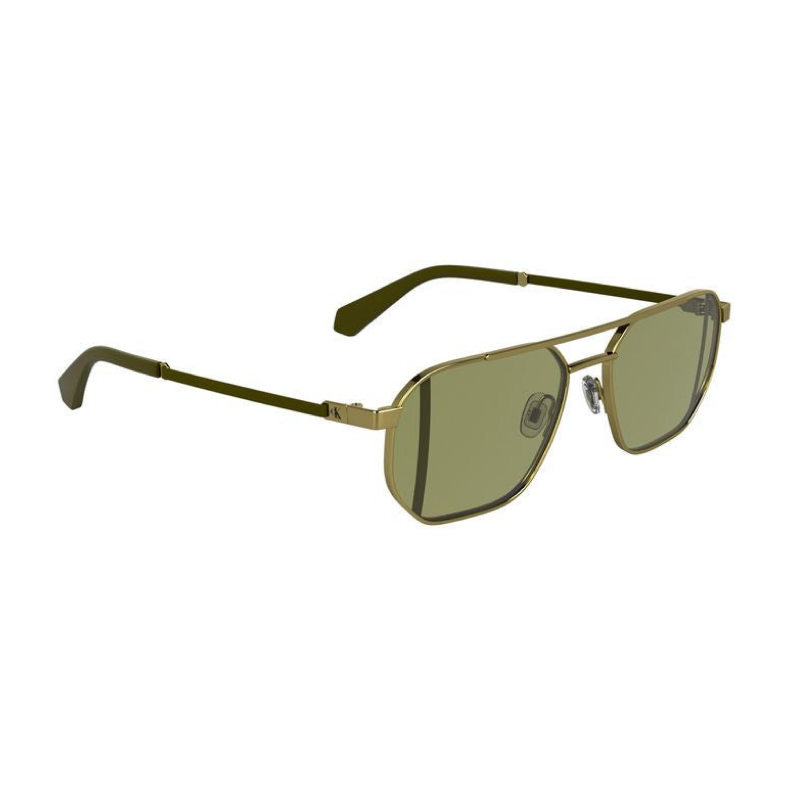 Calvin Klein Gold Metal Men Sunglass