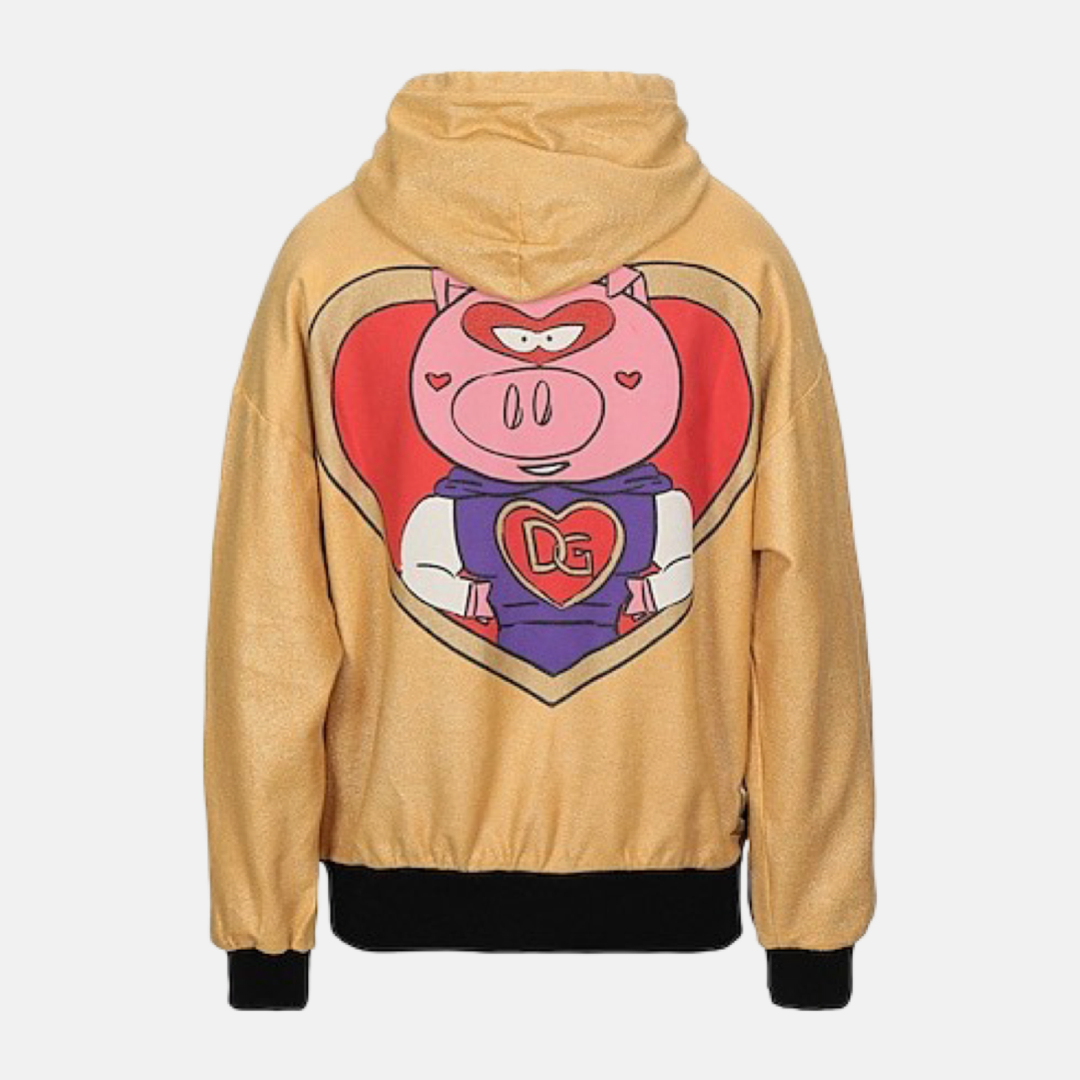 Мъжко худи Dolce & Gabbana Super Pig