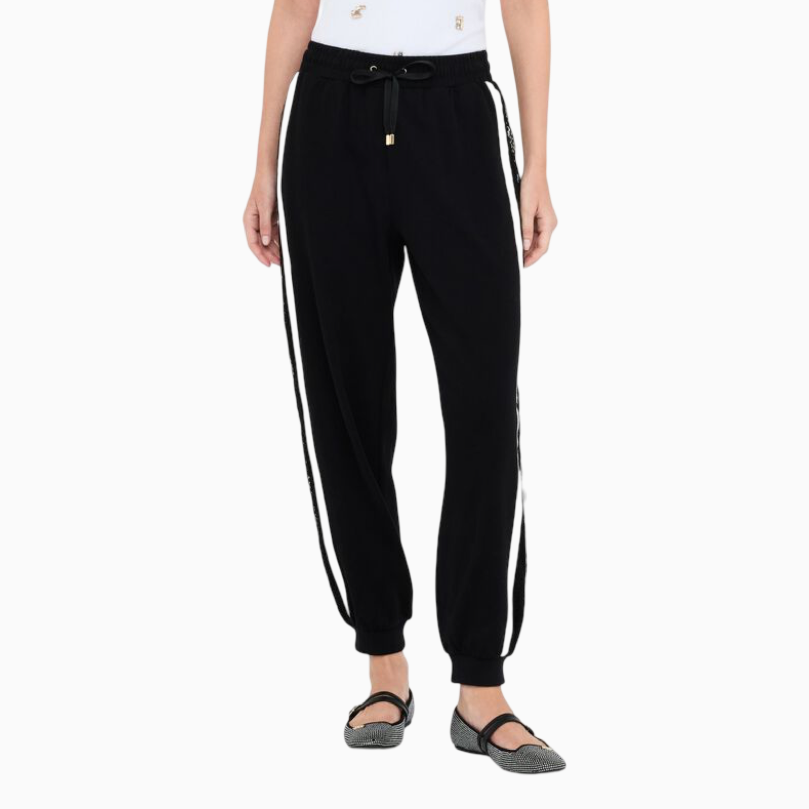 Дамско долнище Liu Jo Women Sweatpants TF5010 J4523 Front View