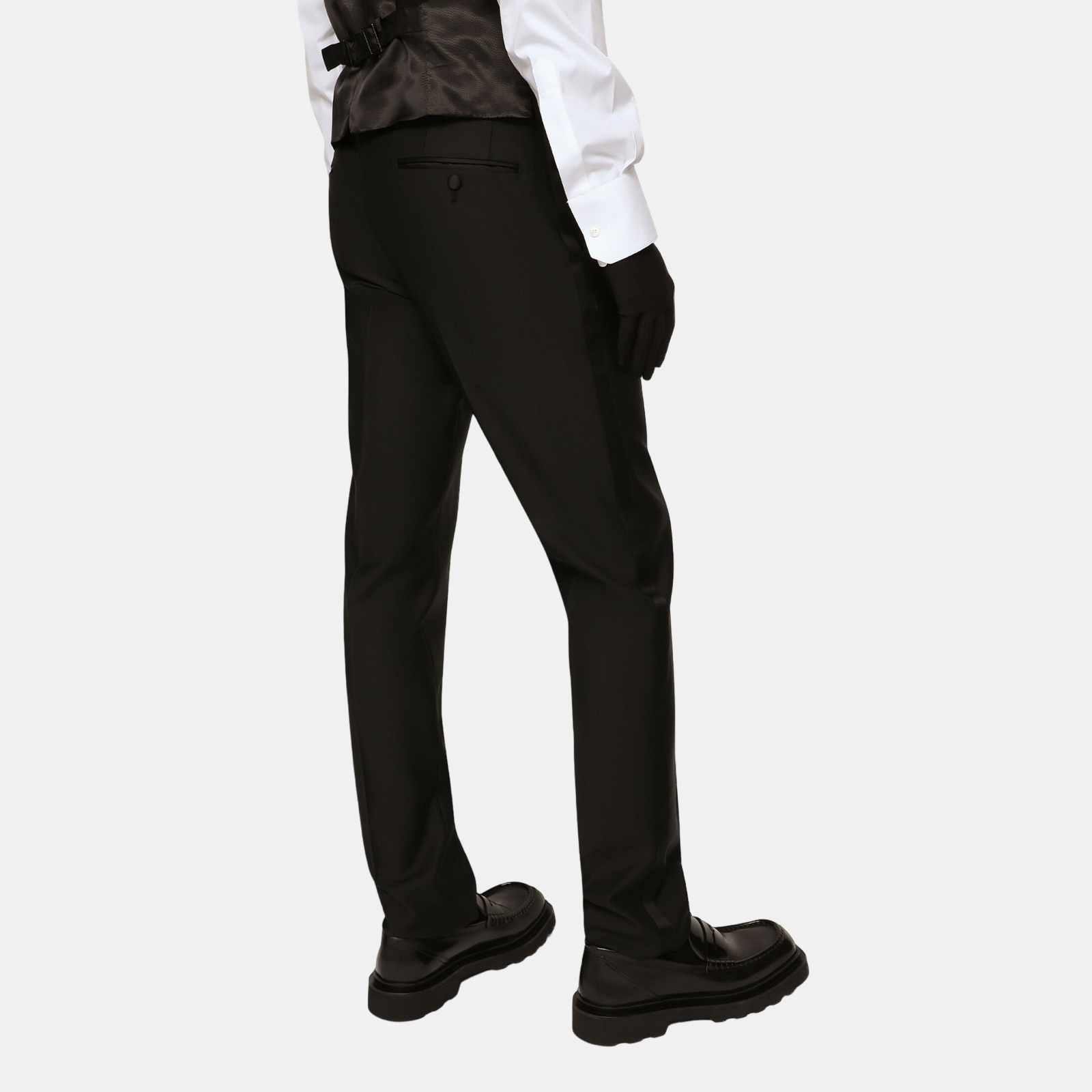 Dolce & Gabbana MARTINI 3 Piece Men Suit Back View