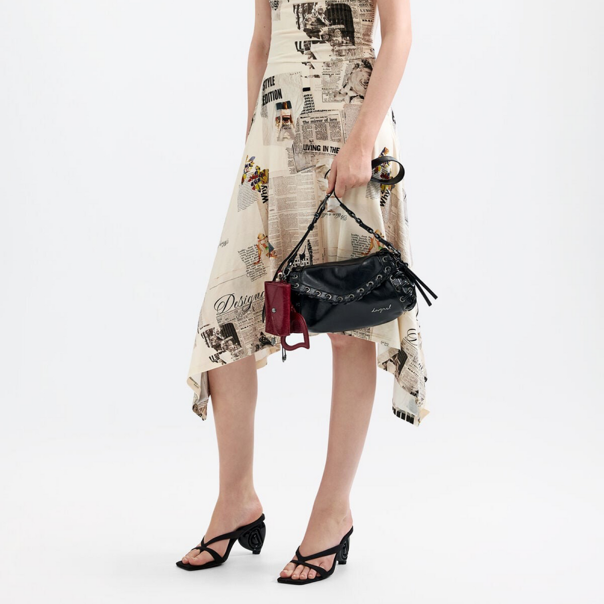 Дамска чанта Desigual Women Shoulder Bag 26WAXP42 2000 Hand View
