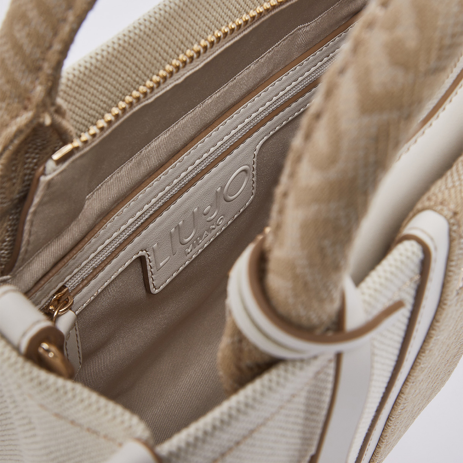 Дамска чанта Liu Jo Small Jacquard Handbag AA6192 T388A C3905 Inside View