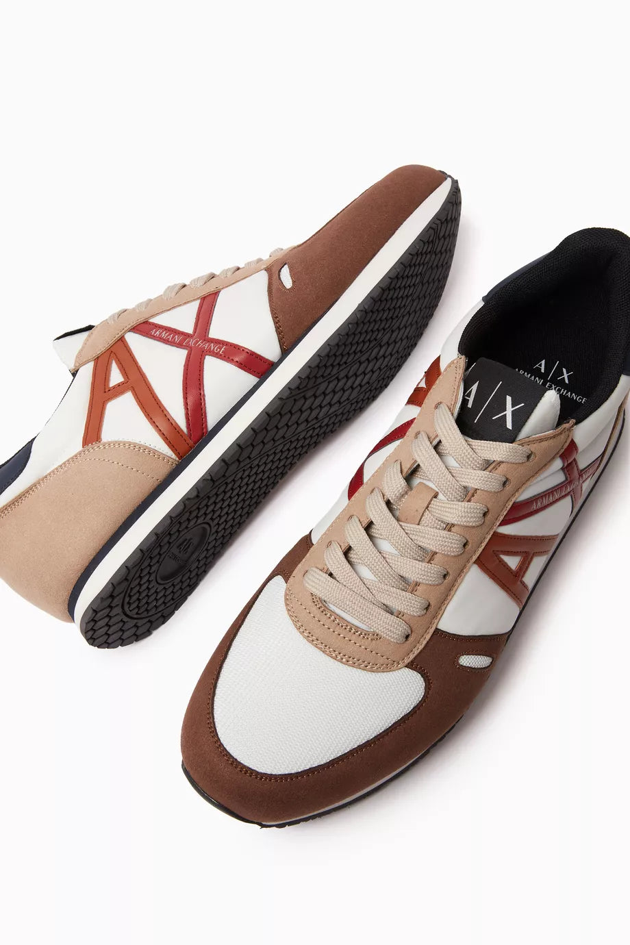 Мъжки маратонки Armani Exchange Sneakers XUX017 XCC68 S539 Top View