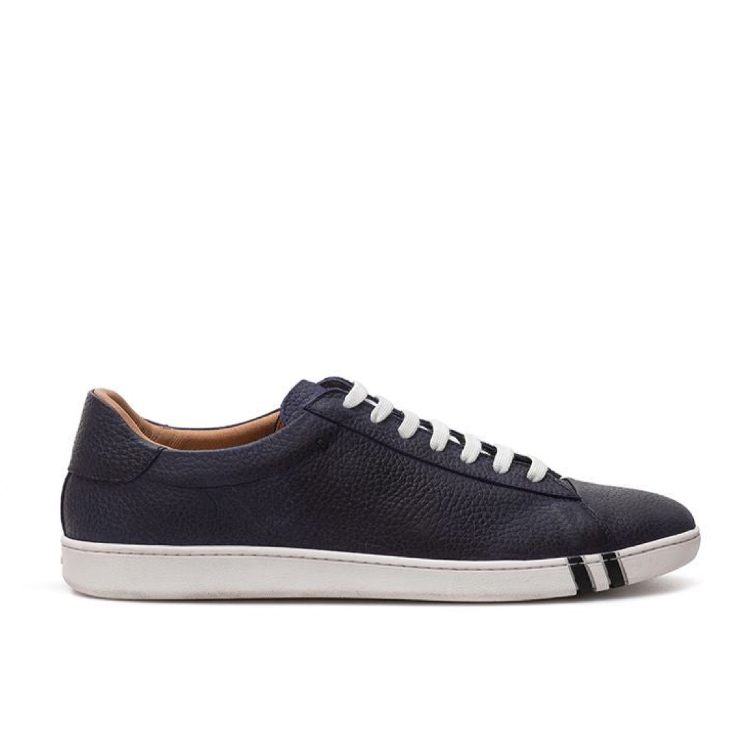 Мъжки маратонки Bally Elegant Blue Leather Sneakers For Men