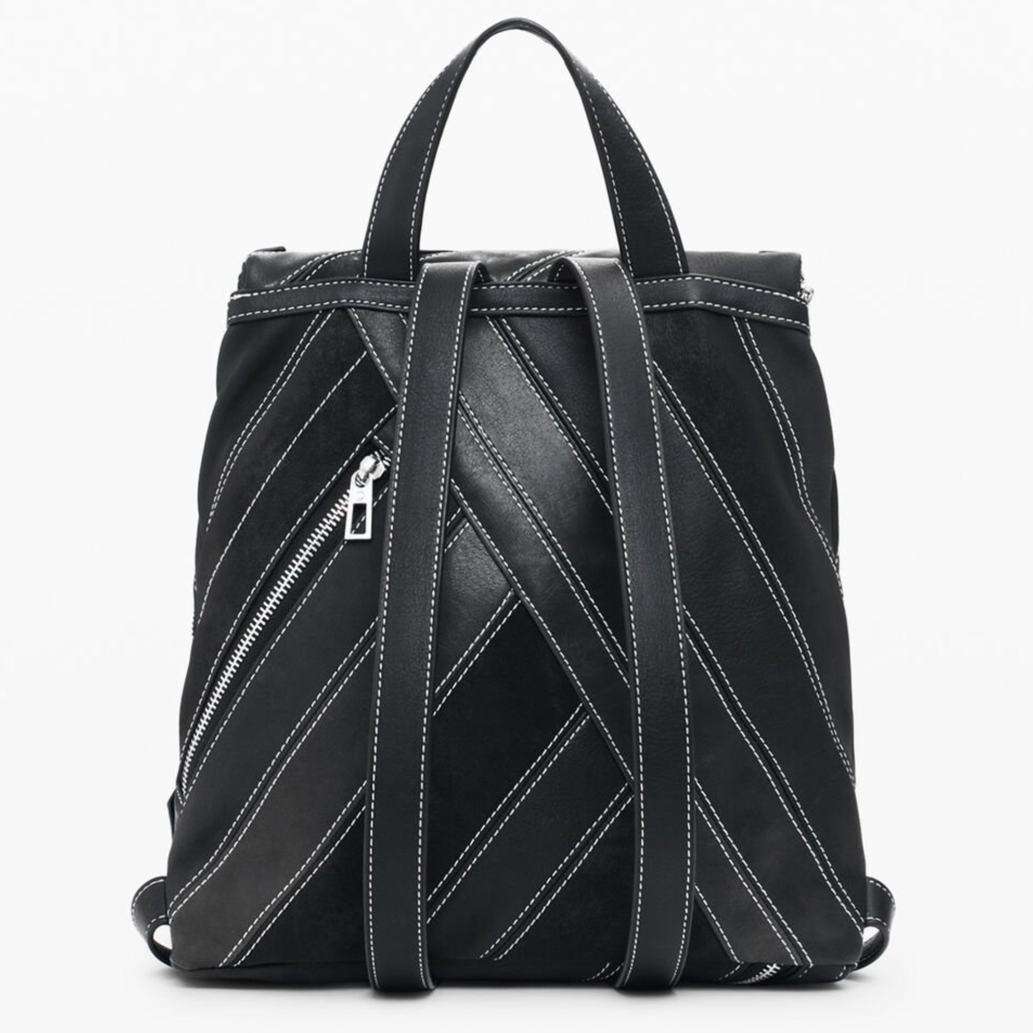 Дамска раница Women’s rucksack Desigual 25WAKP25 2000 Black back view 1