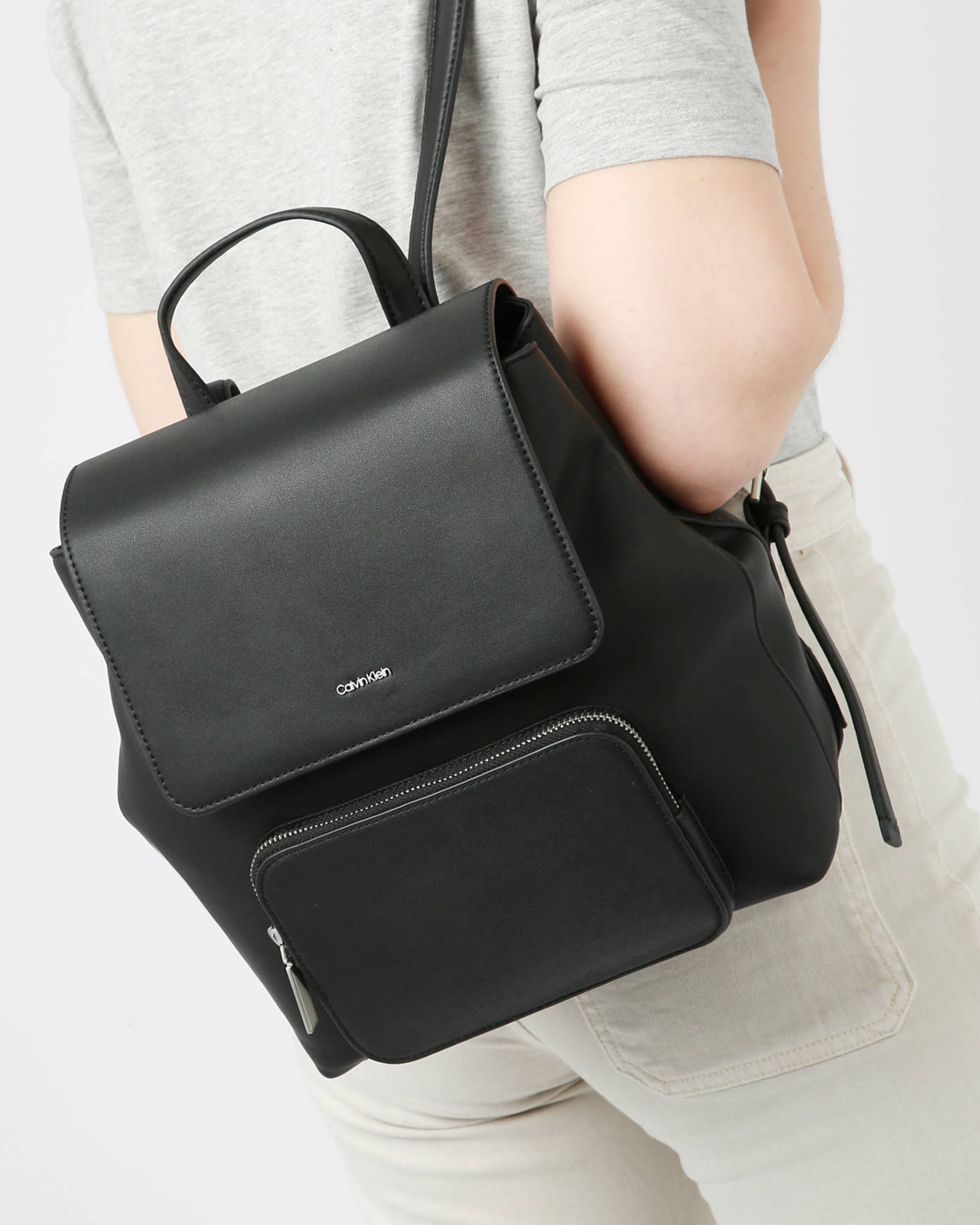 Дамска раница Women’s rucksack Calvin Klein K60K610742 Black lifestyle view