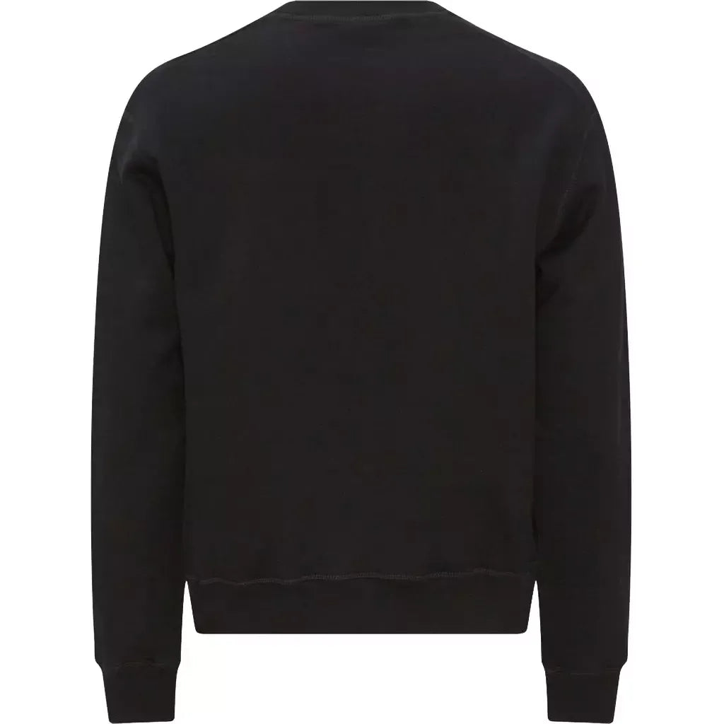 Мъжка черна блуза Dsquared² Icon Men Sweatshirt