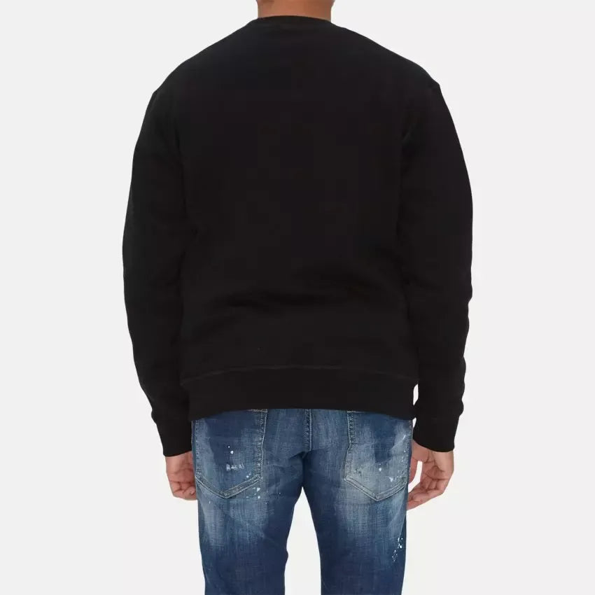 Мъжка черна блуза Dsquared² Icon Men Sweatshirt