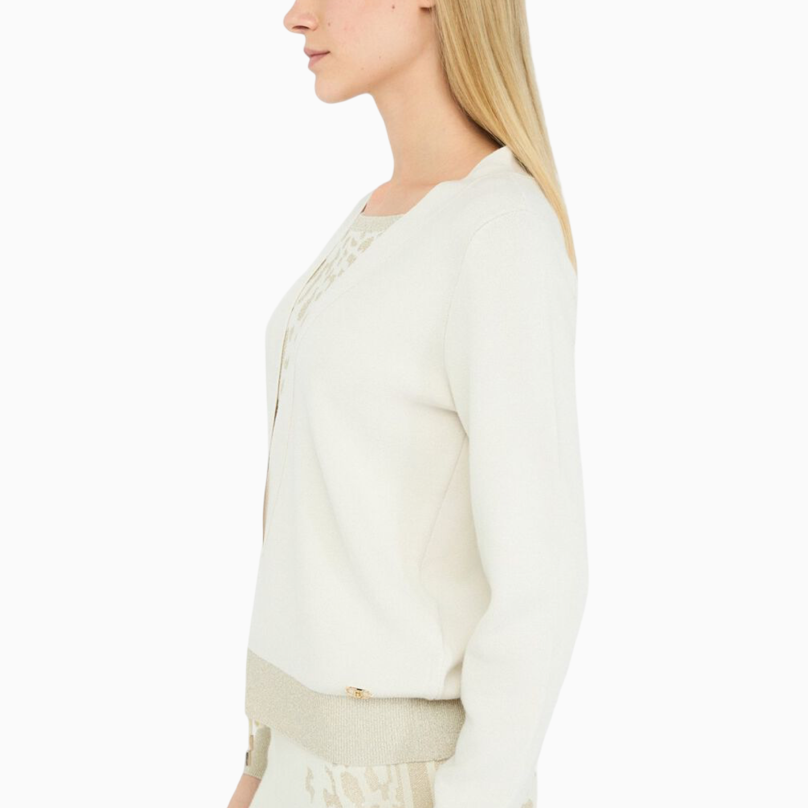 Дамски пуловер Liu Jo Better Women Sweater TF5254 MS49I Side View
