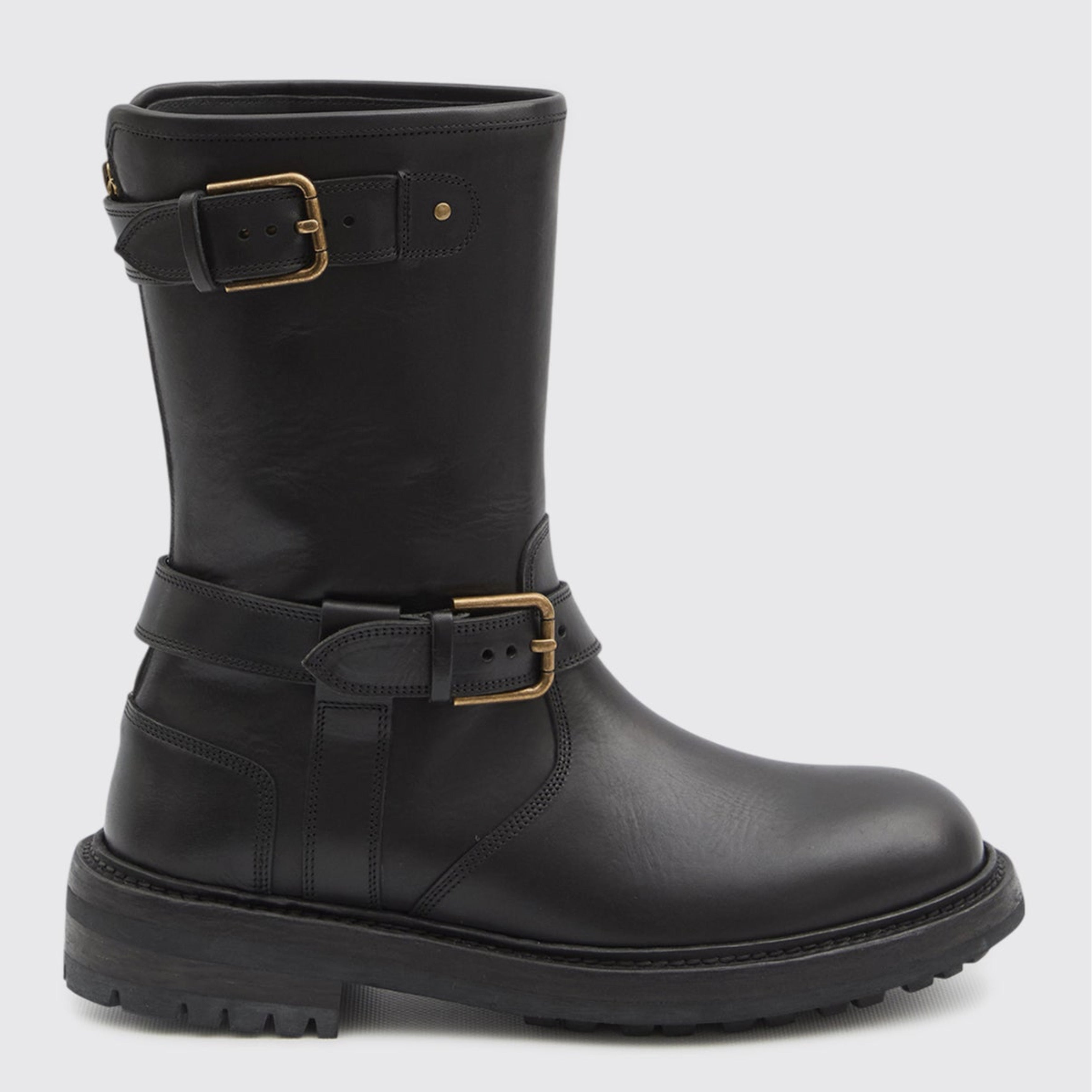 Мъжки ботуши за езда Men’s horse ride boots Dolce & Gabbana A70032AO01880999 Black lateral view