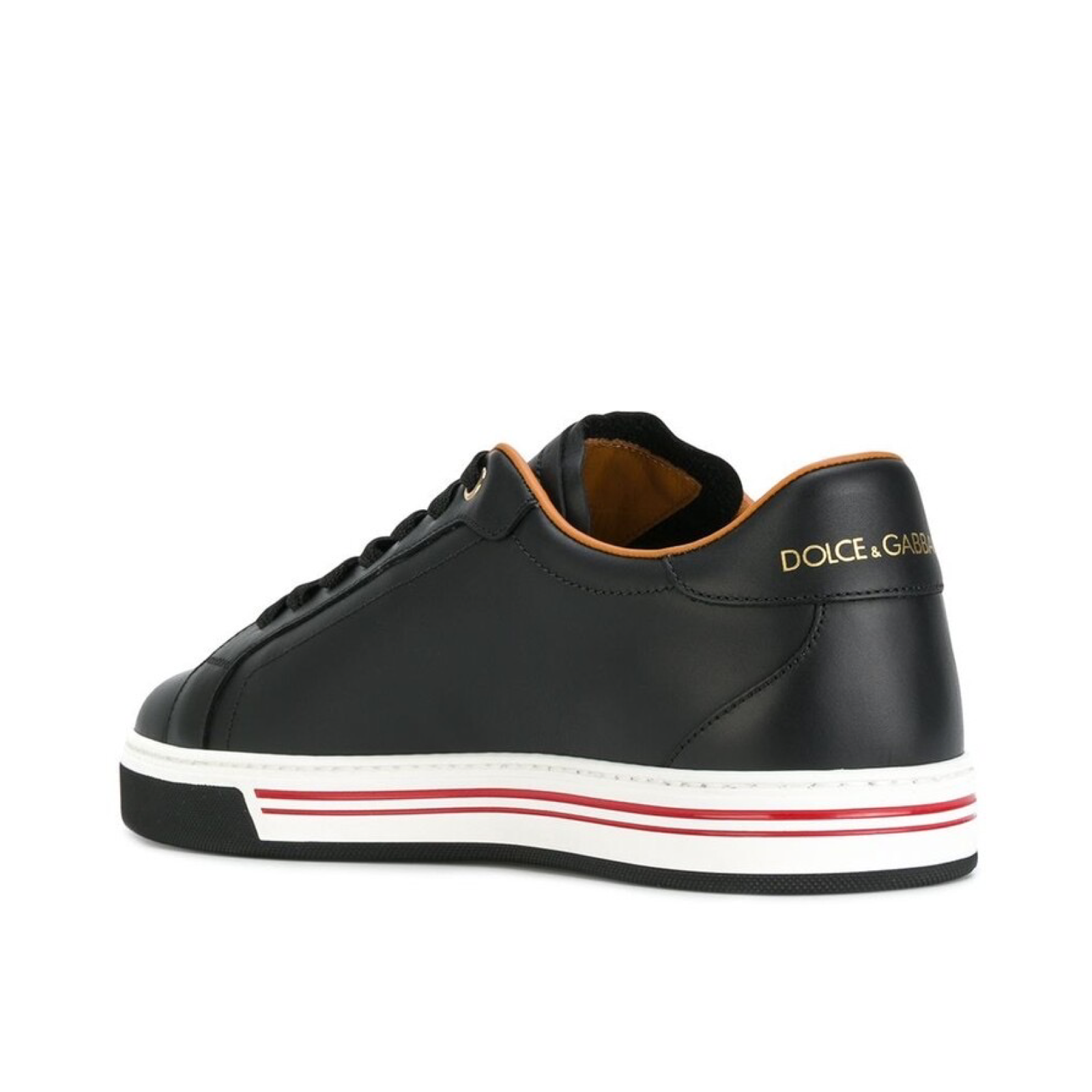 Мъжки черни маратонки Dolce & Gabbana Roma Men Sneakers CS1572 AN175