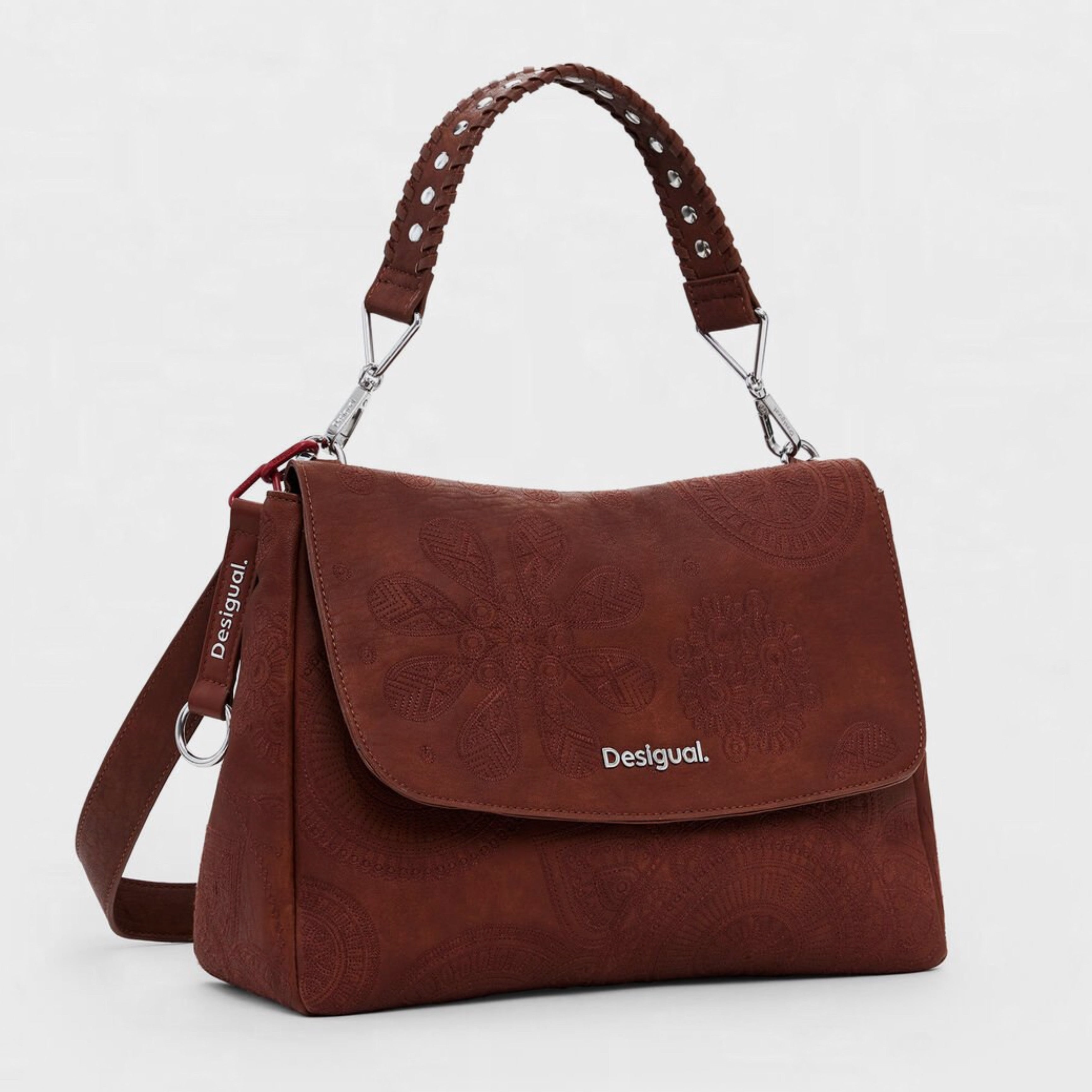 Дамска чанта Women’s convertible mandala bag Desigual 25SAXPA8 6011U Brown