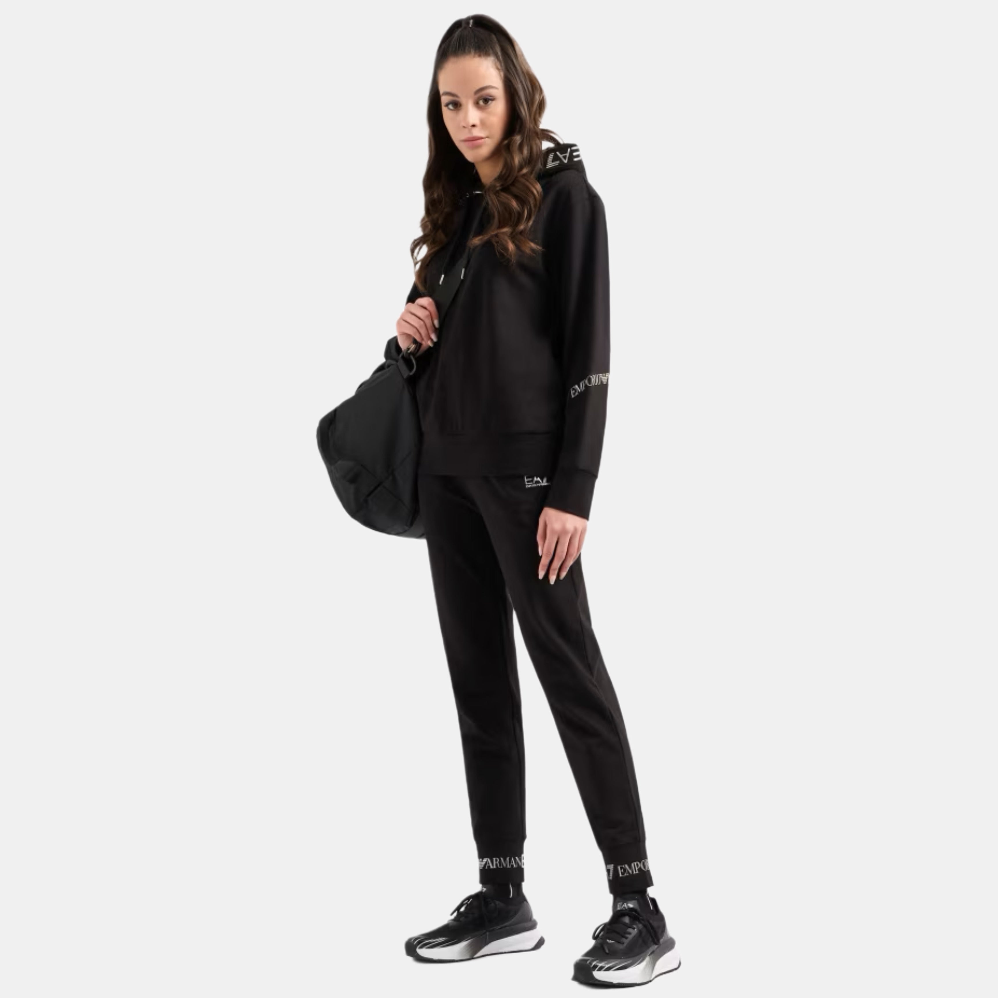 Дамски спортен екип EA7 Emporio Armani Women’s Tracksuit 8NTV52 TJTXZ 0200 Black