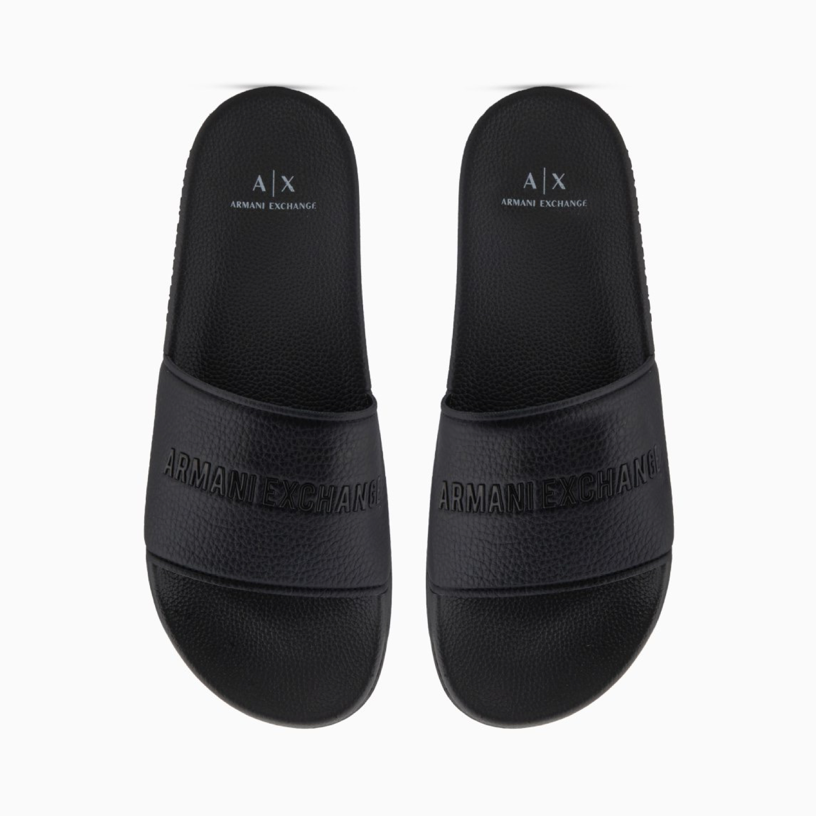 Мъжки черни чехли Armani Exchange 
XUP017 XV795